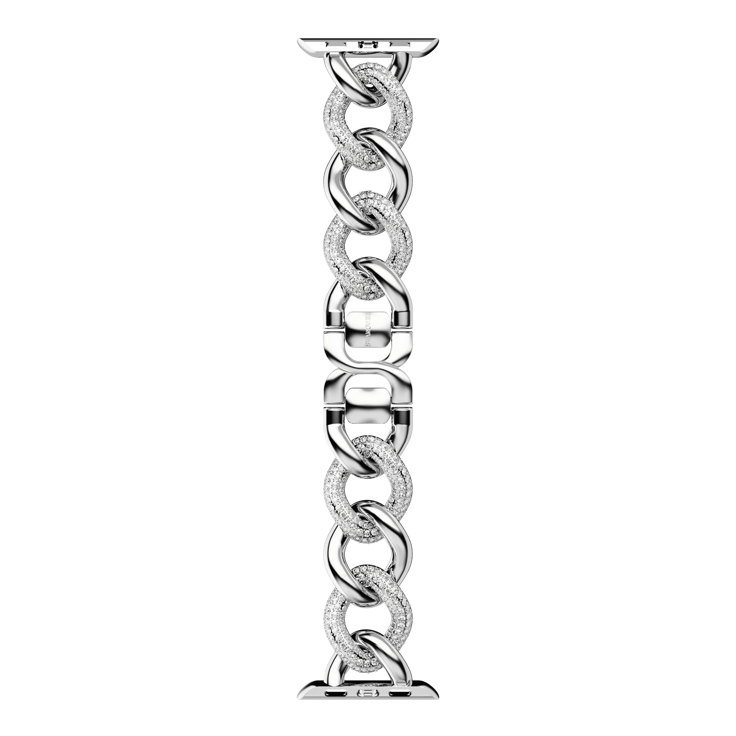 Chain strap, For Apple Watch® 40mm & 41mm, Silver tone, Stainless steel 5678671