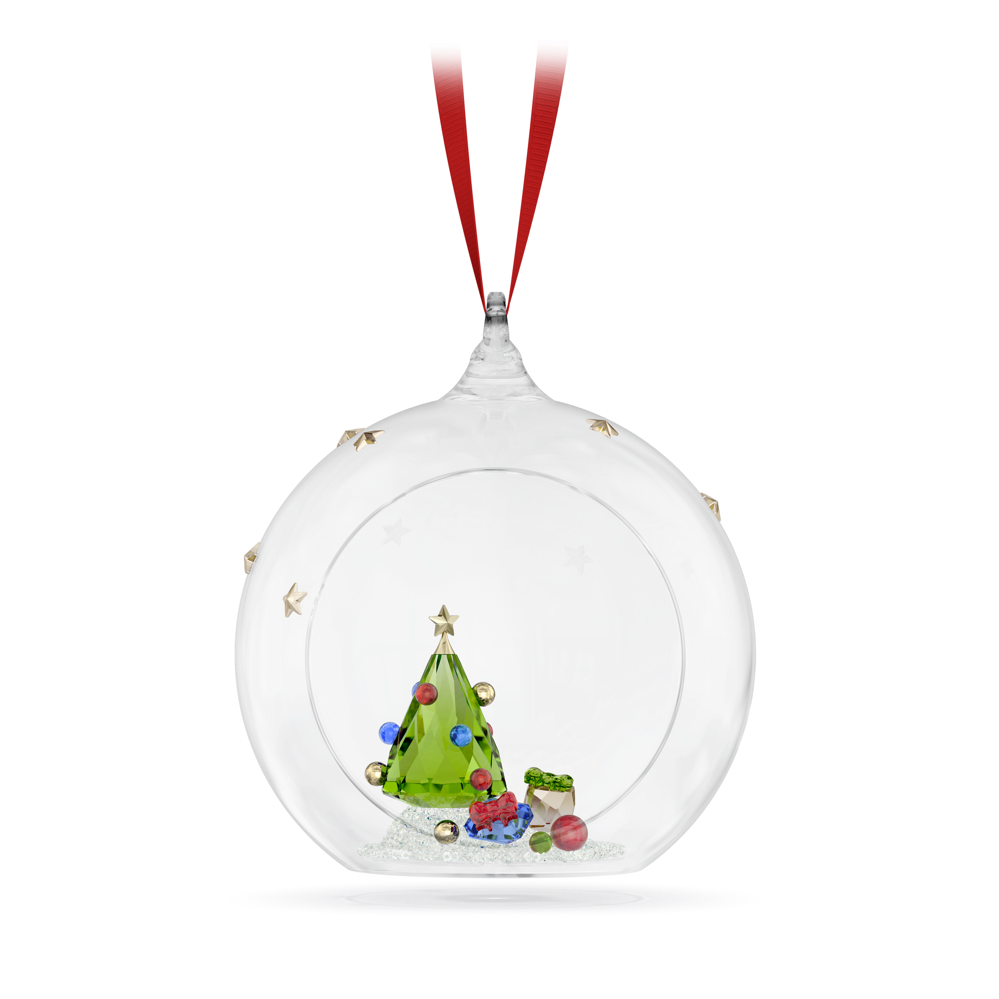 Holiday Cheers Tree and Gifts Ball Ornament 5681633
