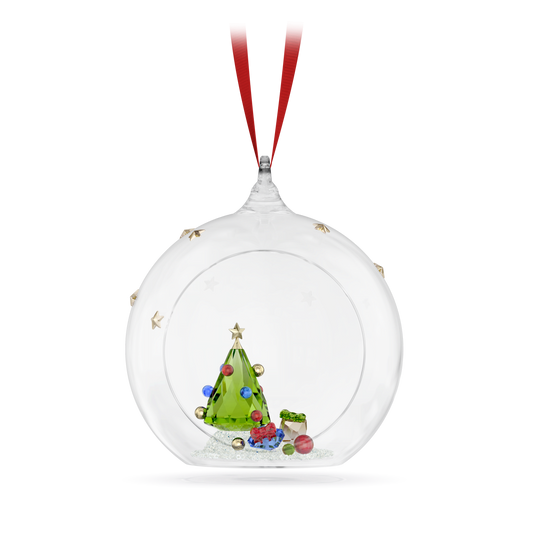 Holiday Cheers Tree and Gifts Ball Ornament 5681633