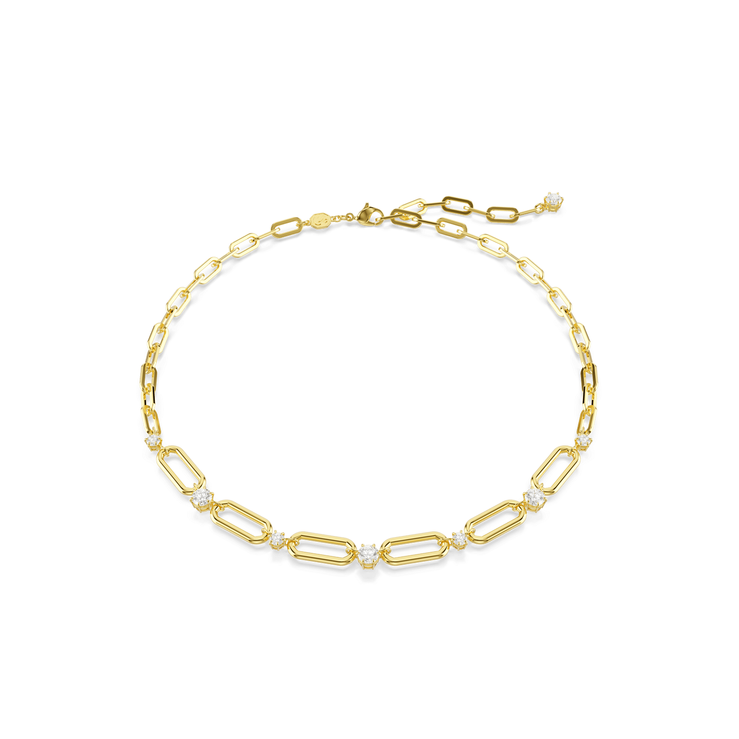 Constella necklace, White, Gold-tone plated 5683354
