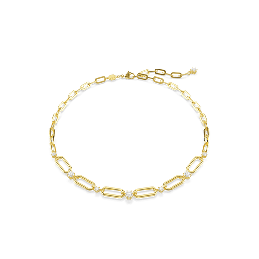 Constella necklace, White, Gold-tone plated 5683354
