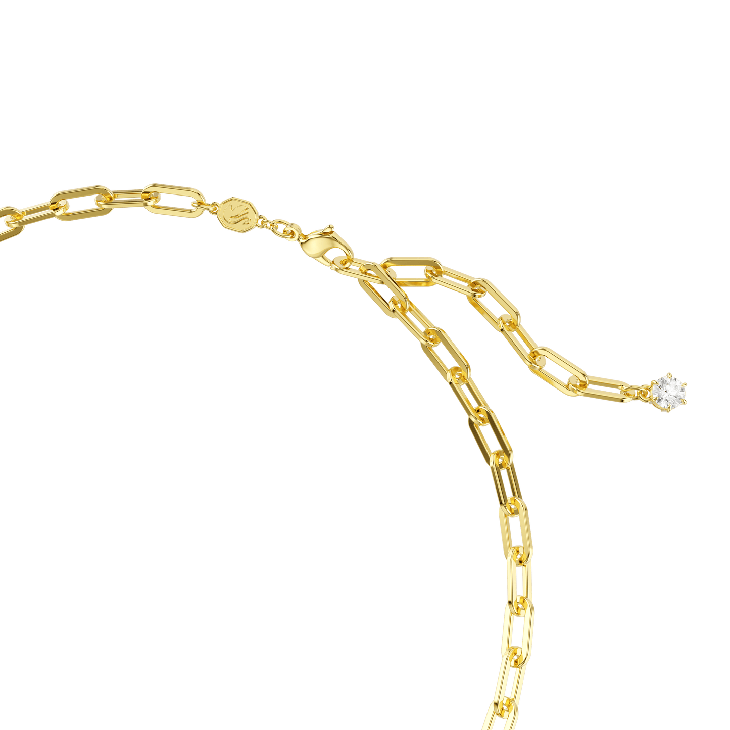 Constella necklace, White, Gold-tone plated 5683354