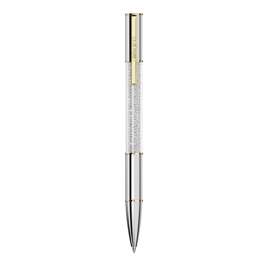 Crystalline ballpoint pen, Silver tone, Mixed metal finish 5688637