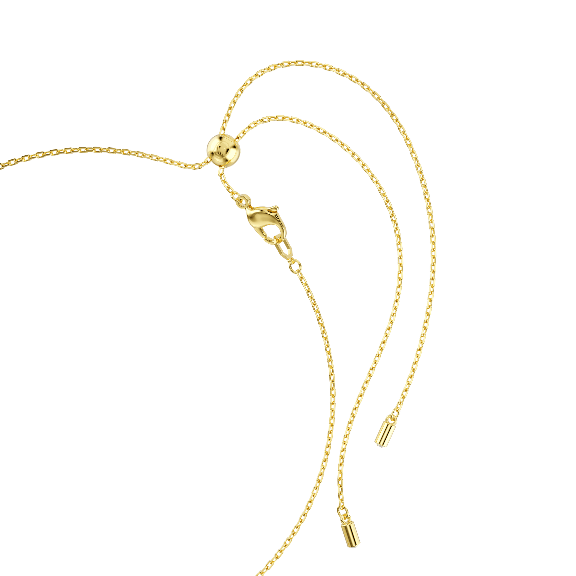 Symbolica choker, Crystal pearl, Moon, infinity, clover, evil eye and horseshoe, Blue, Gold-tone plated 5692164