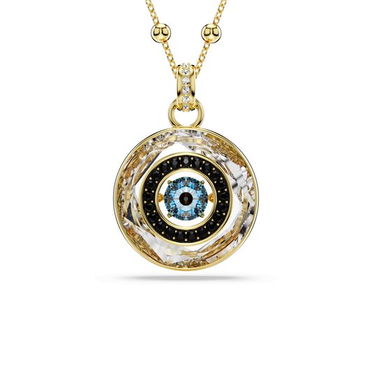 Symbolica pendant, Evil eye, Medium, Multicolored, Gold-tone plated 5692166