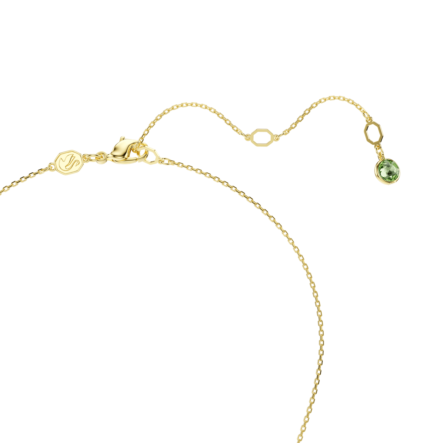 Chroma pendant, Cushion cut, Multicolored, Gold-tone plated 5692496