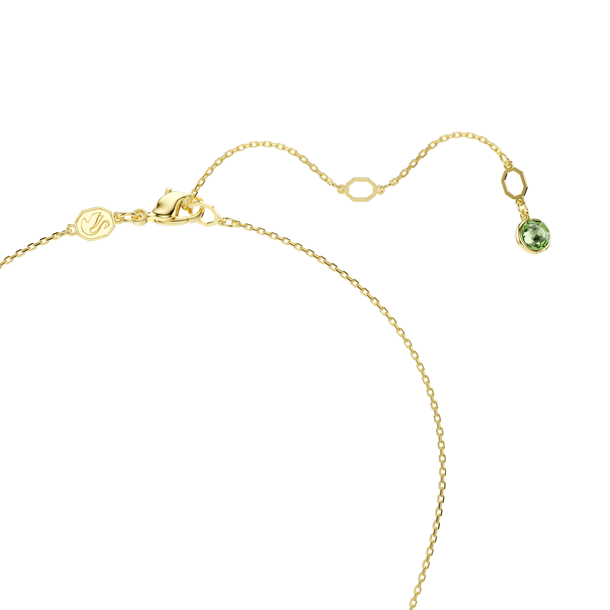 Chroma pendant, Cushion cut, Multicolored, Gold-tone plated 5692496