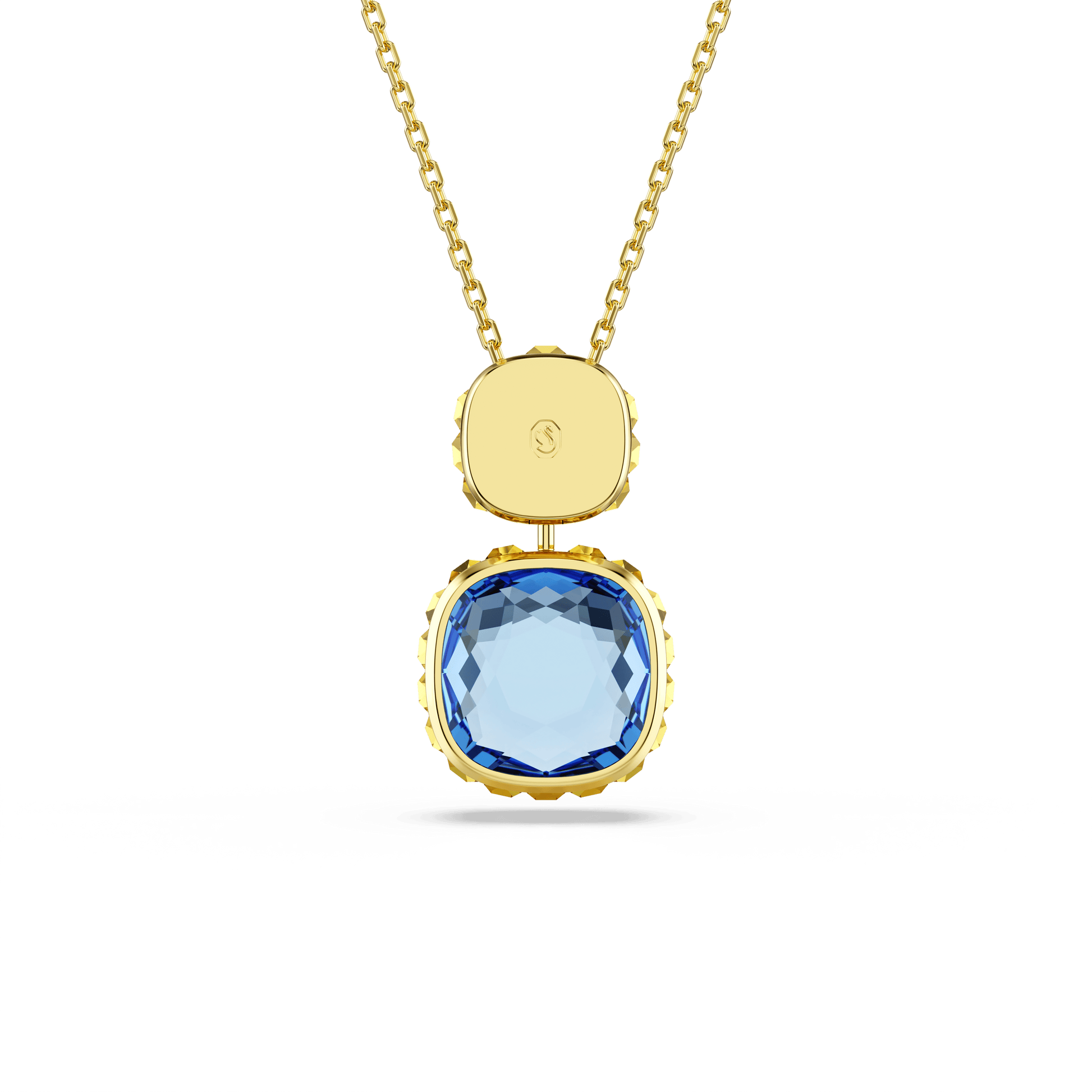 Chroma pendant, Cushion cut, Multicolored, Gold-tone plated 5692496