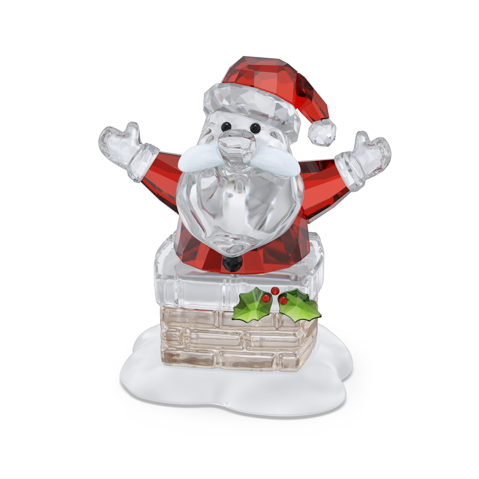 Holiday Cheers Santa Claus and Chimney 5701507