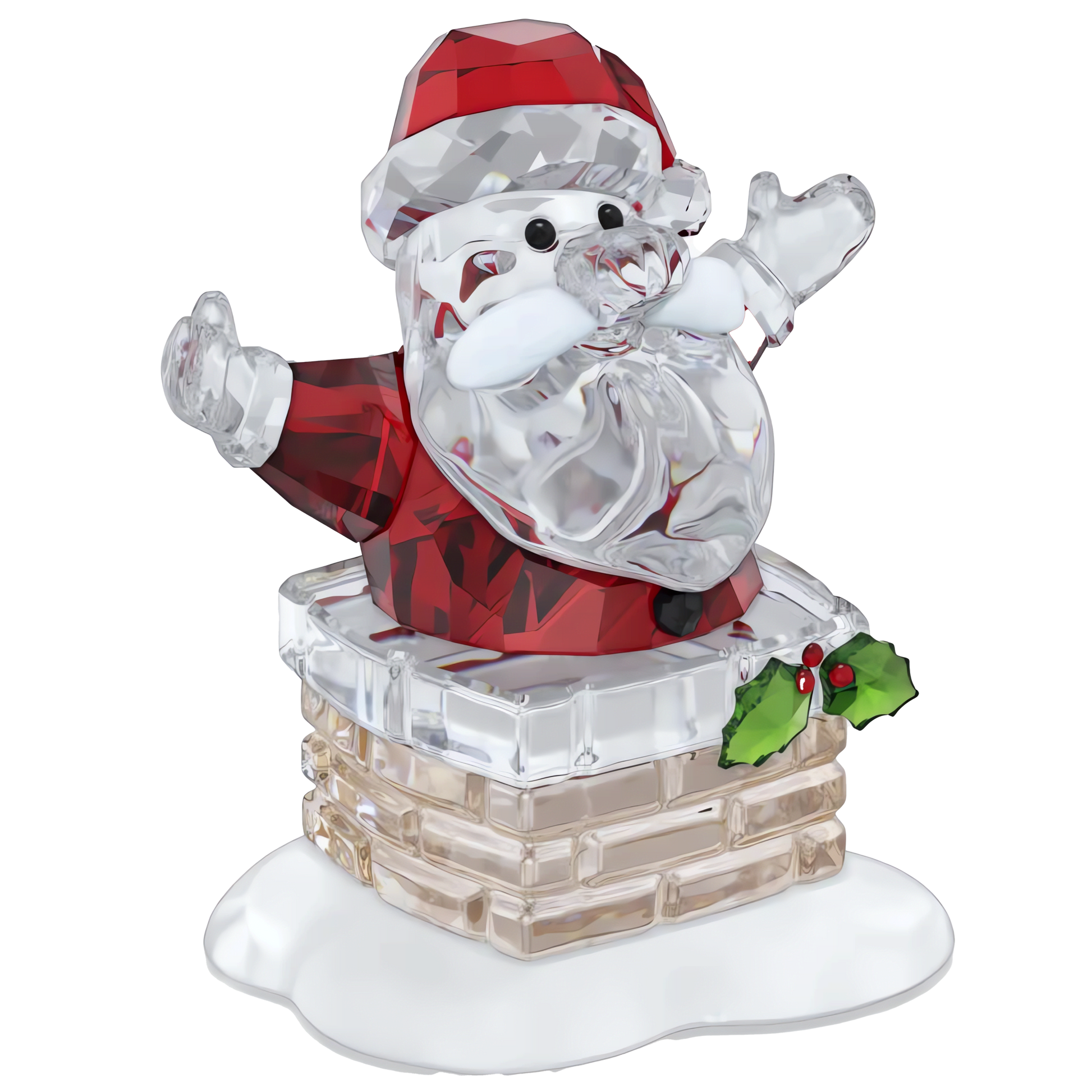 Holiday Cheers Santa Claus and Chimney 5701507