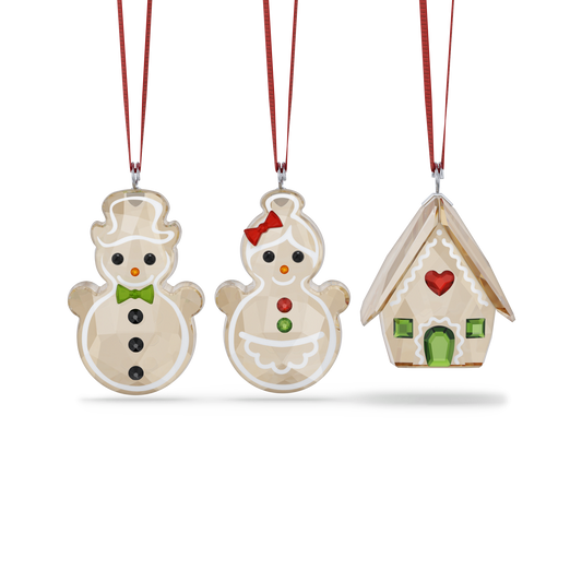 Holiday Cheers Gingerbread Ornament Set 5701511