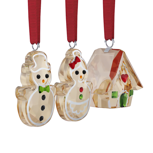 Holiday Cheers Gingerbread Ornament Set 5701511