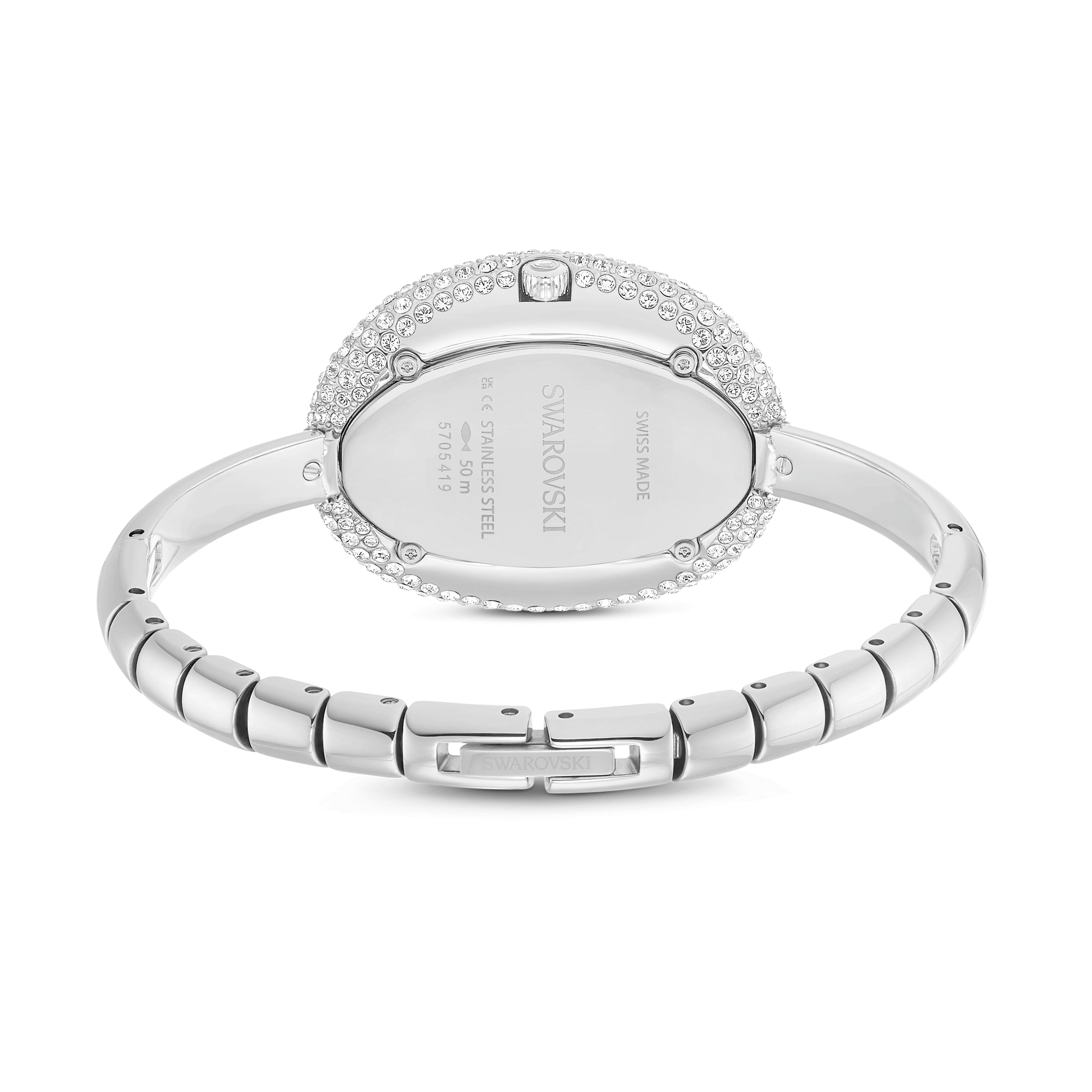 Imber watch, Swiss Made, Metal bracelet, Silver tone, Stainless steel 5705419