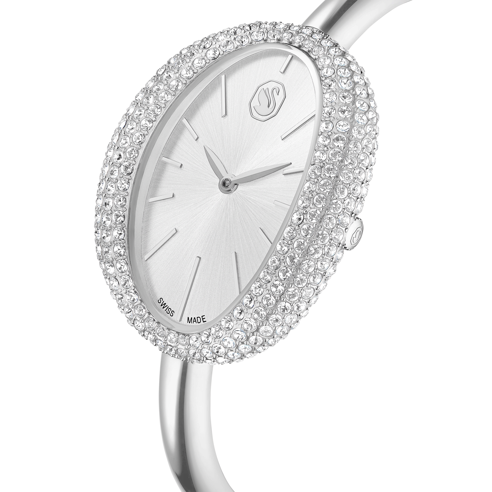 Imber watch, Swiss Made, Metal bracelet, Silver tone, Stainless steel 5705419