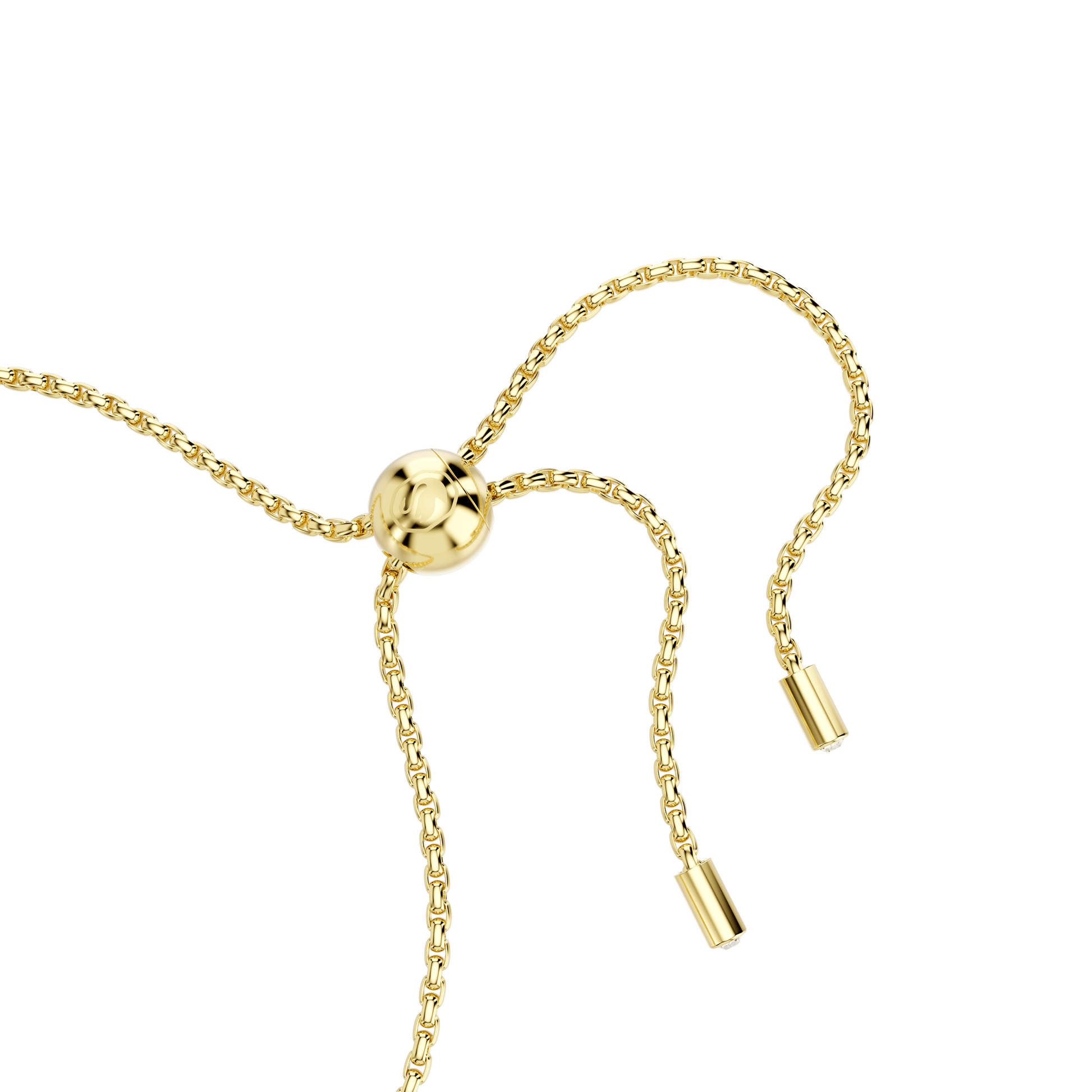 Matrix bracelet, Pear cut, Pink, Gold-tone plated 5707187