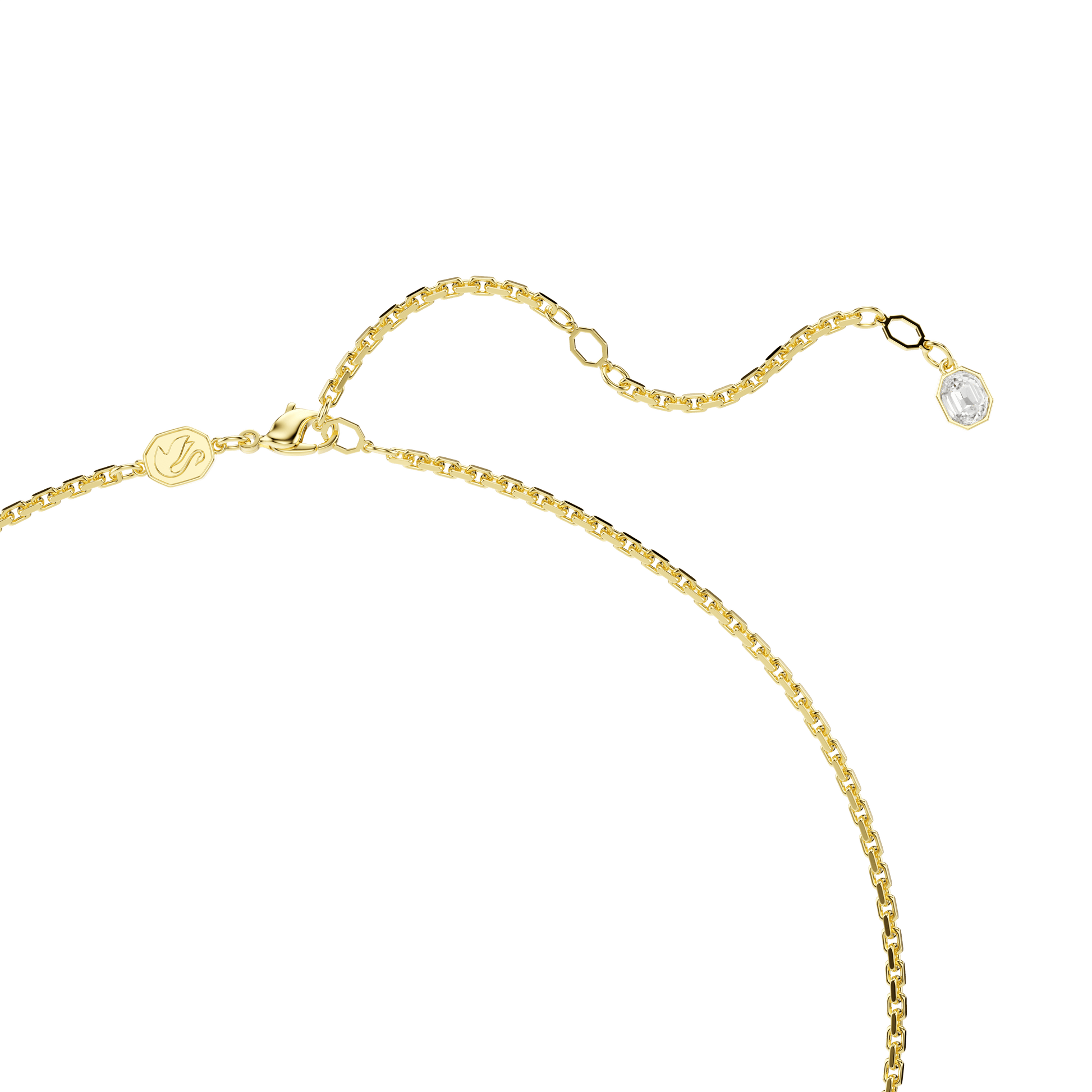 Idyllia pendant and brooch, Mixed cuts, Pavé, Butterfly, Multicolored, Gold-tone plated 5709951
