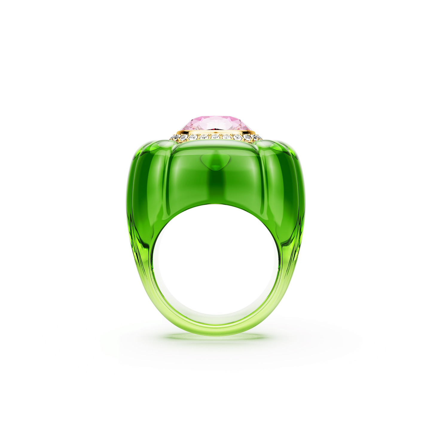 Dulcis cocktail ring, Cushion cut, Pavé, Multicolored 5709969