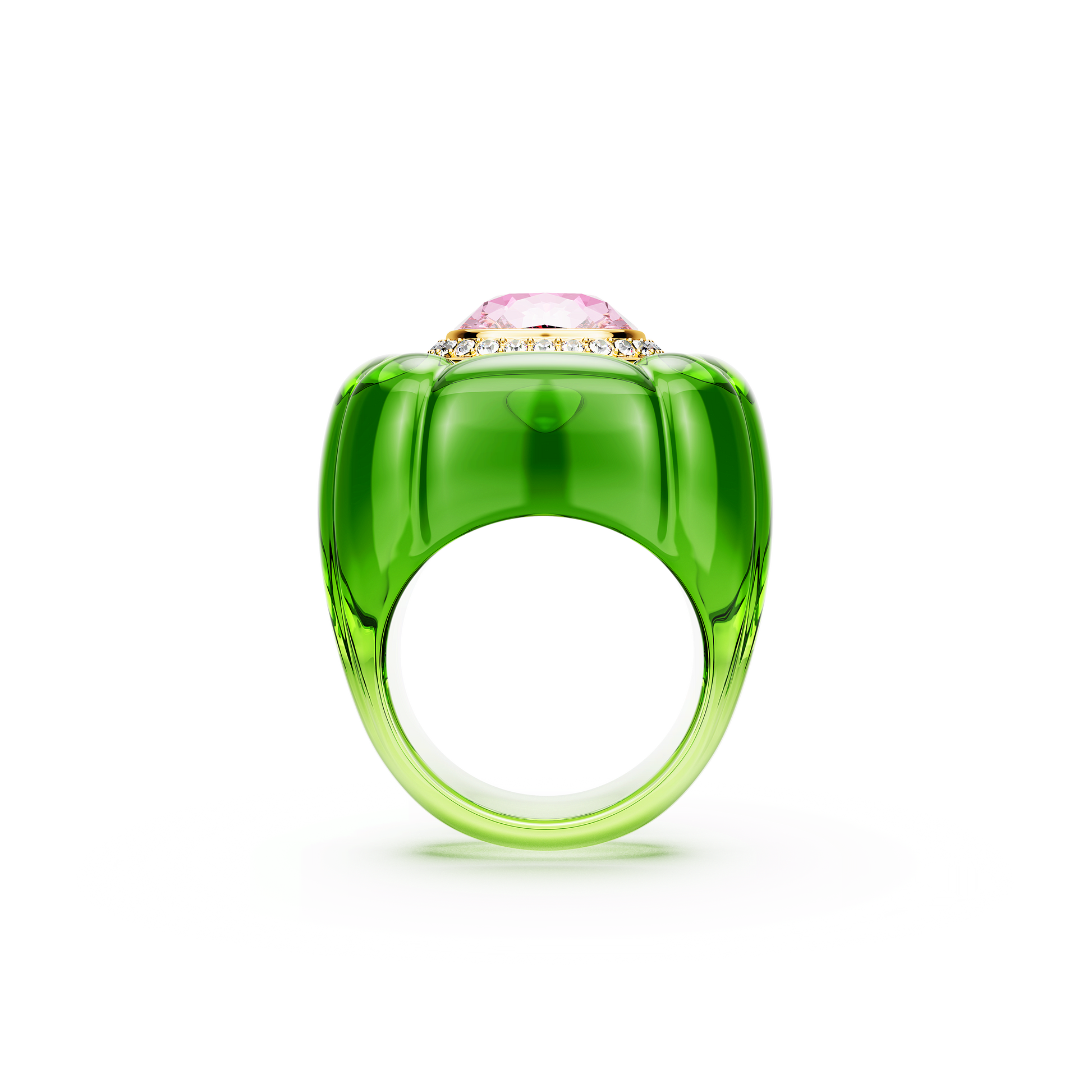 Dulcis cocktail ring, Cushion cut, Pavé, Multicolored 5709969