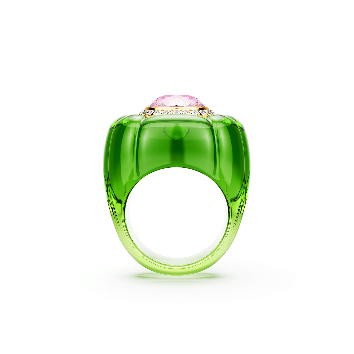 Dulcis cocktail ring, Cushion cut, Pavé, Multicolored 5709970
