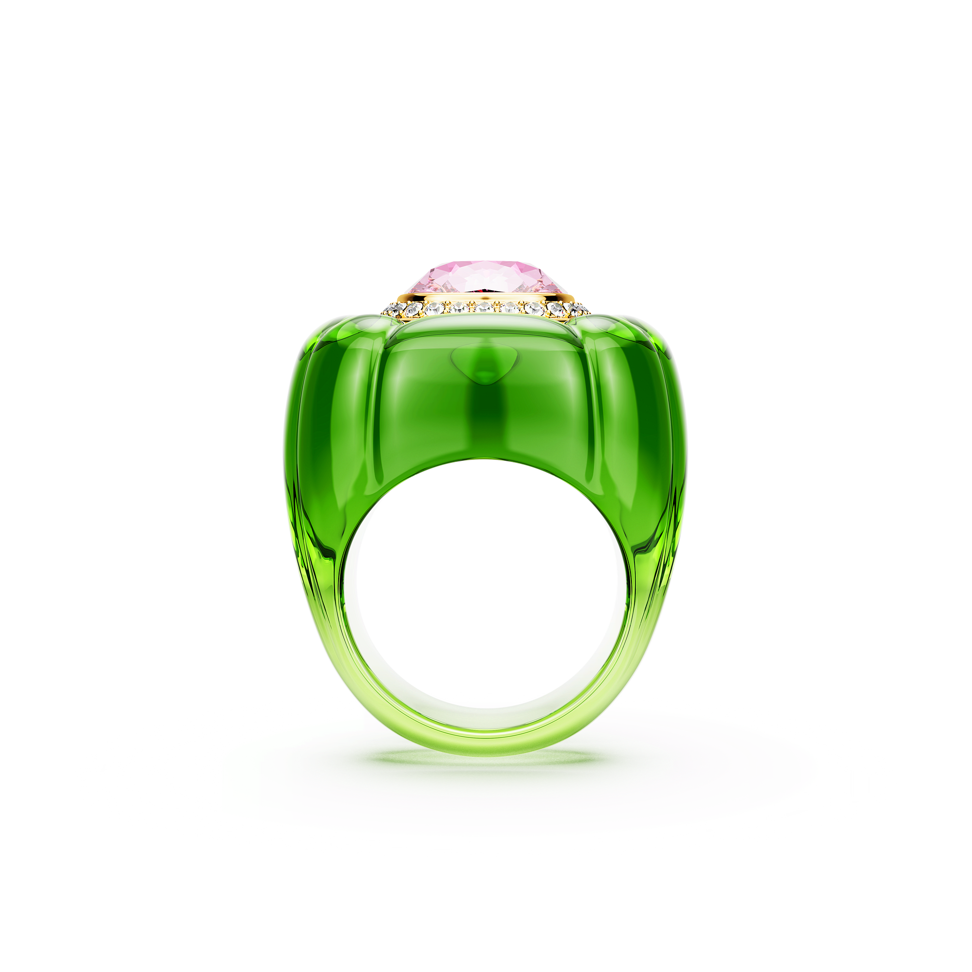 Dulcis cocktail ring, Cushion cut, Pavé, Multicolored 5709970