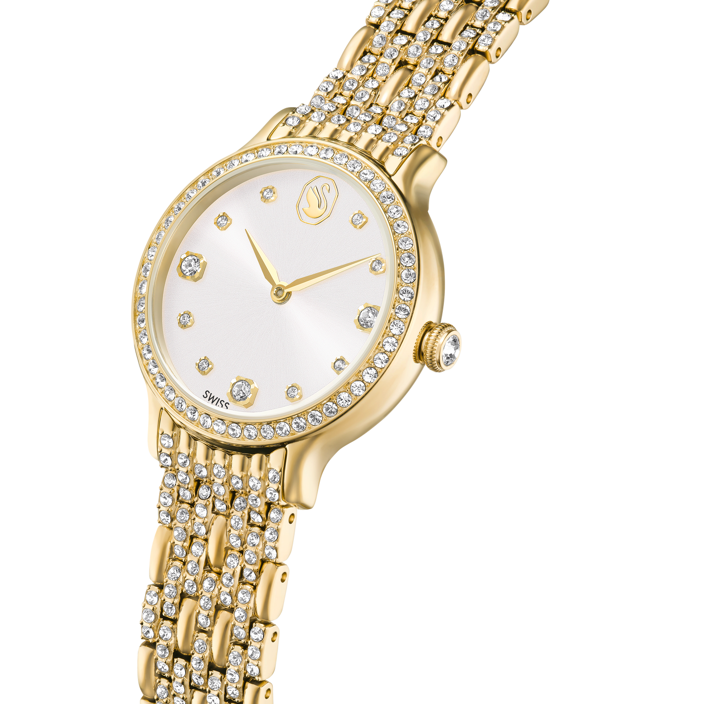 Imber watch, Swiss Made, Metal bracelet, Gold tone, Gold-tone finish 5718169