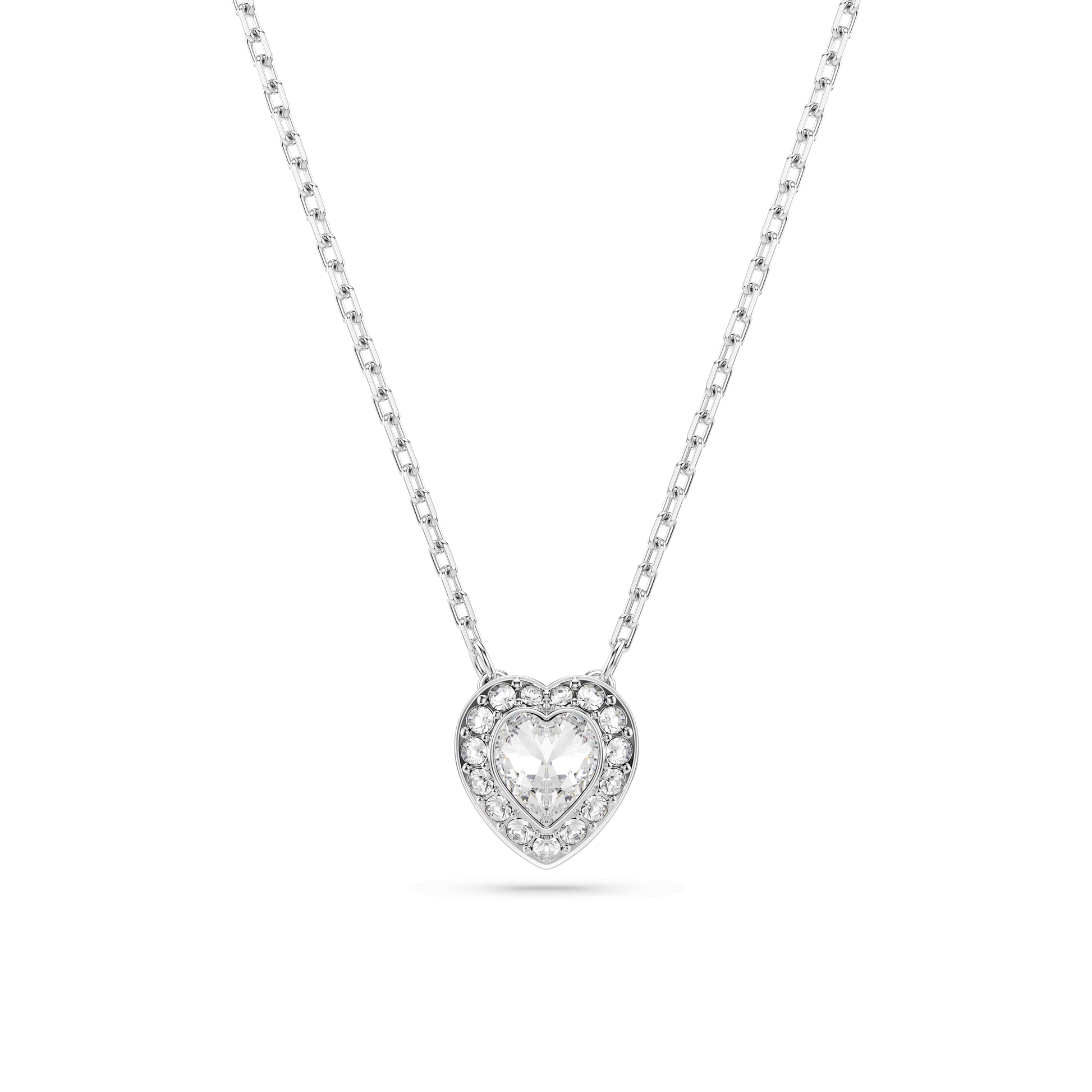Ariana Grande x Swarovski set, Mixed cuts, Heart, White, Rhodium plated 5720849
