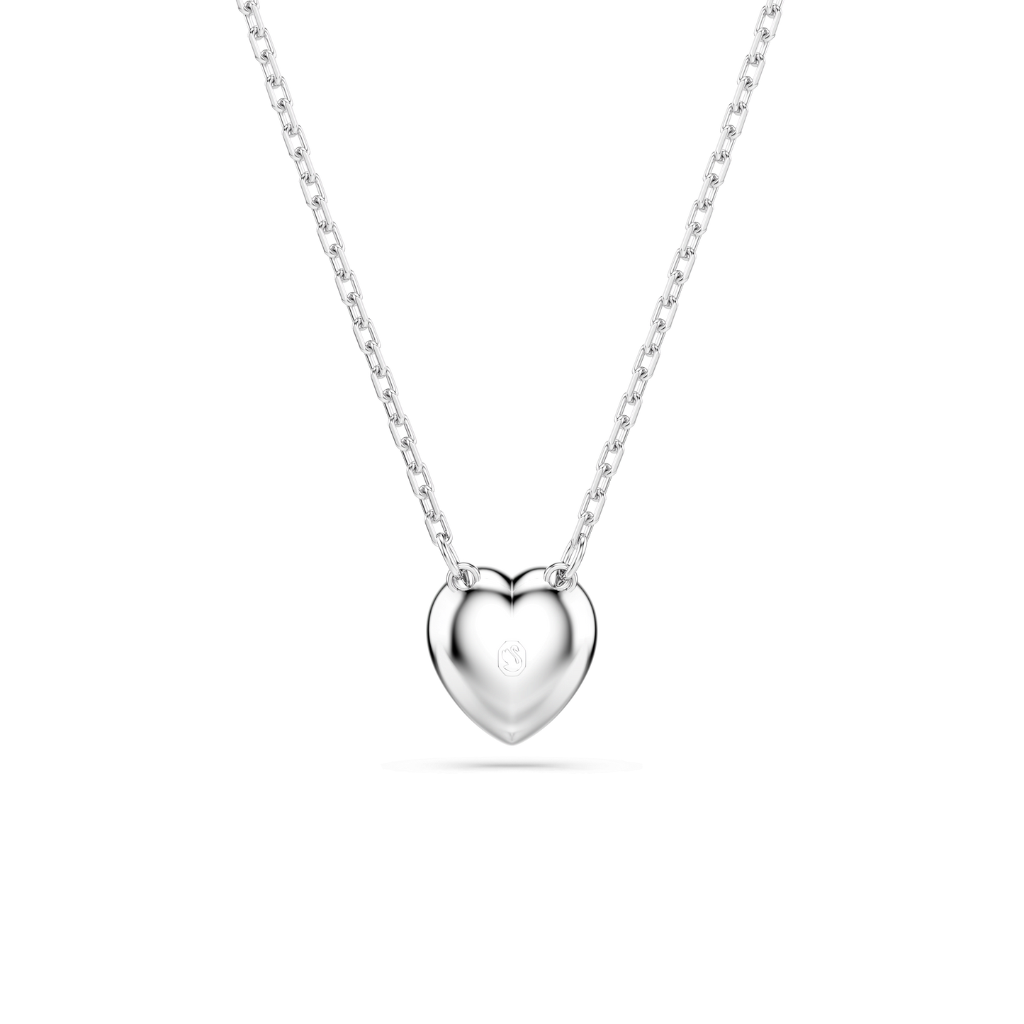 Ariana Grande x Swarovski pendant, Mixed cuts, Heart, White, Rhodium plated 5720852