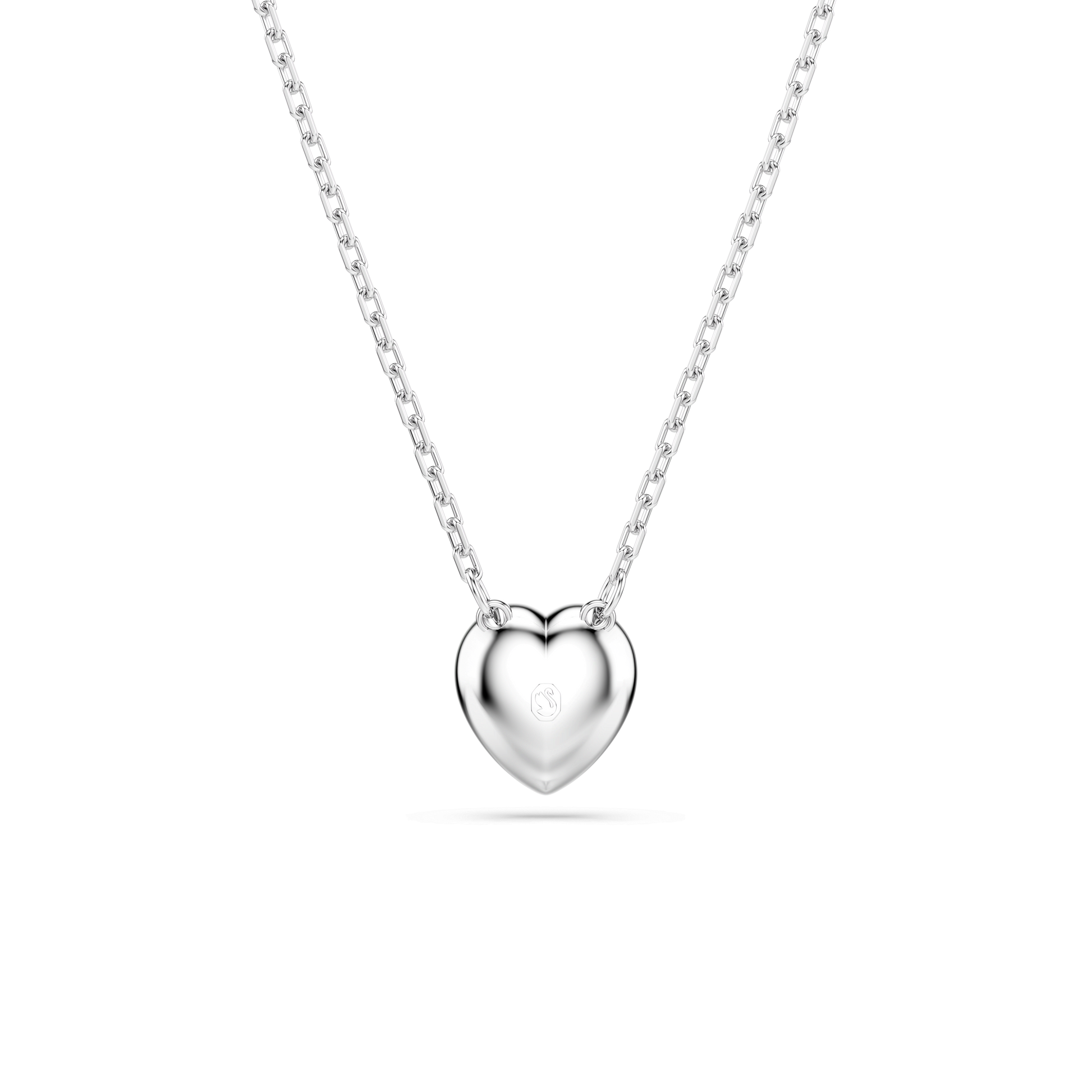 Ariana Grande x Swarovski pendant, Mixed cuts, Heart, White, Rhodium plated 5720852