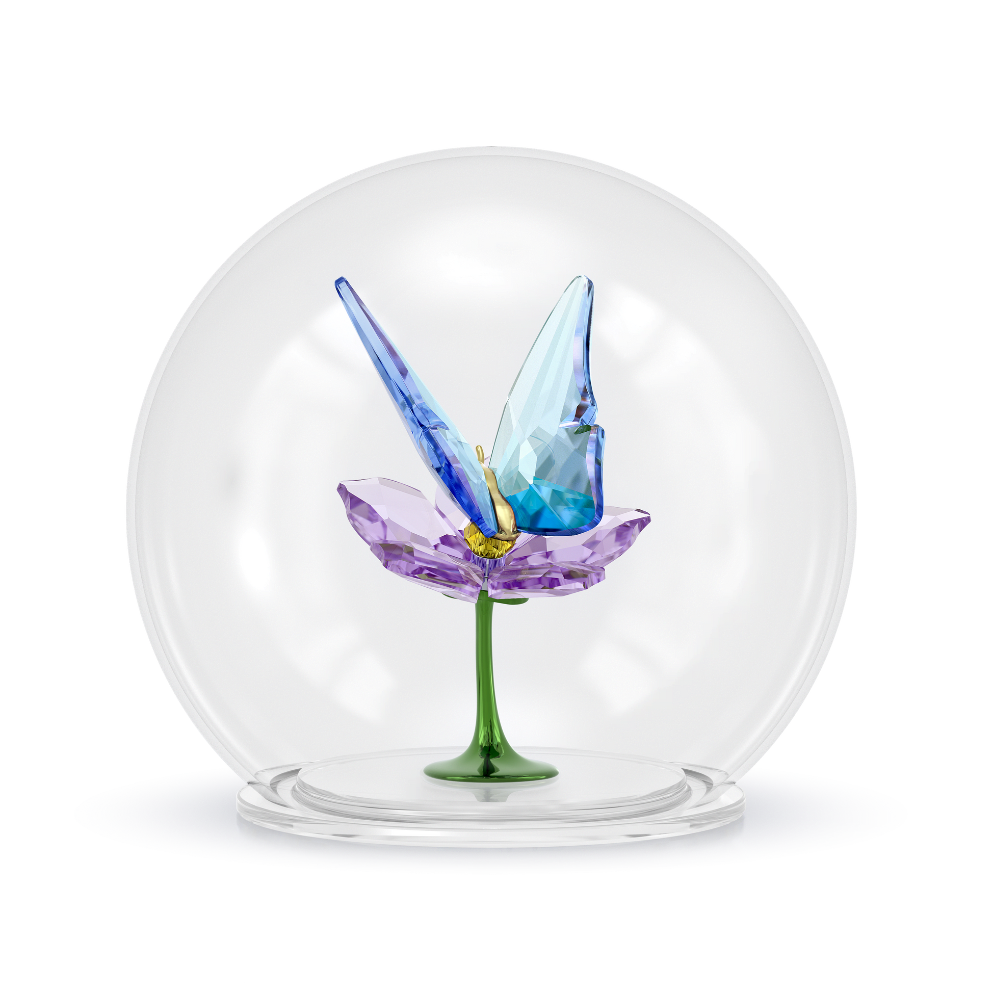 Idyllia Glass Ball Butterfly and Flower 5721543