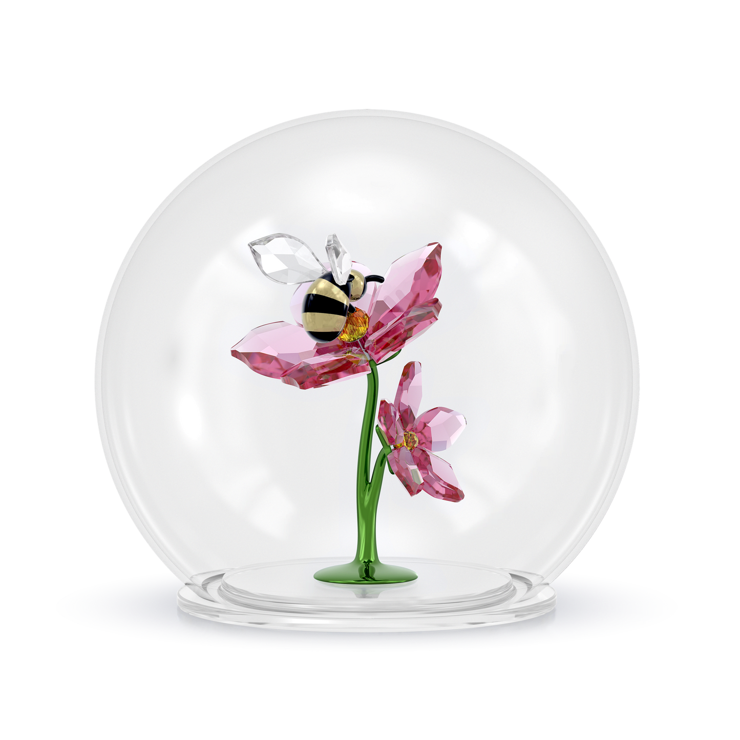 Idyllia Glass Ball Bee and Flowers 5721549