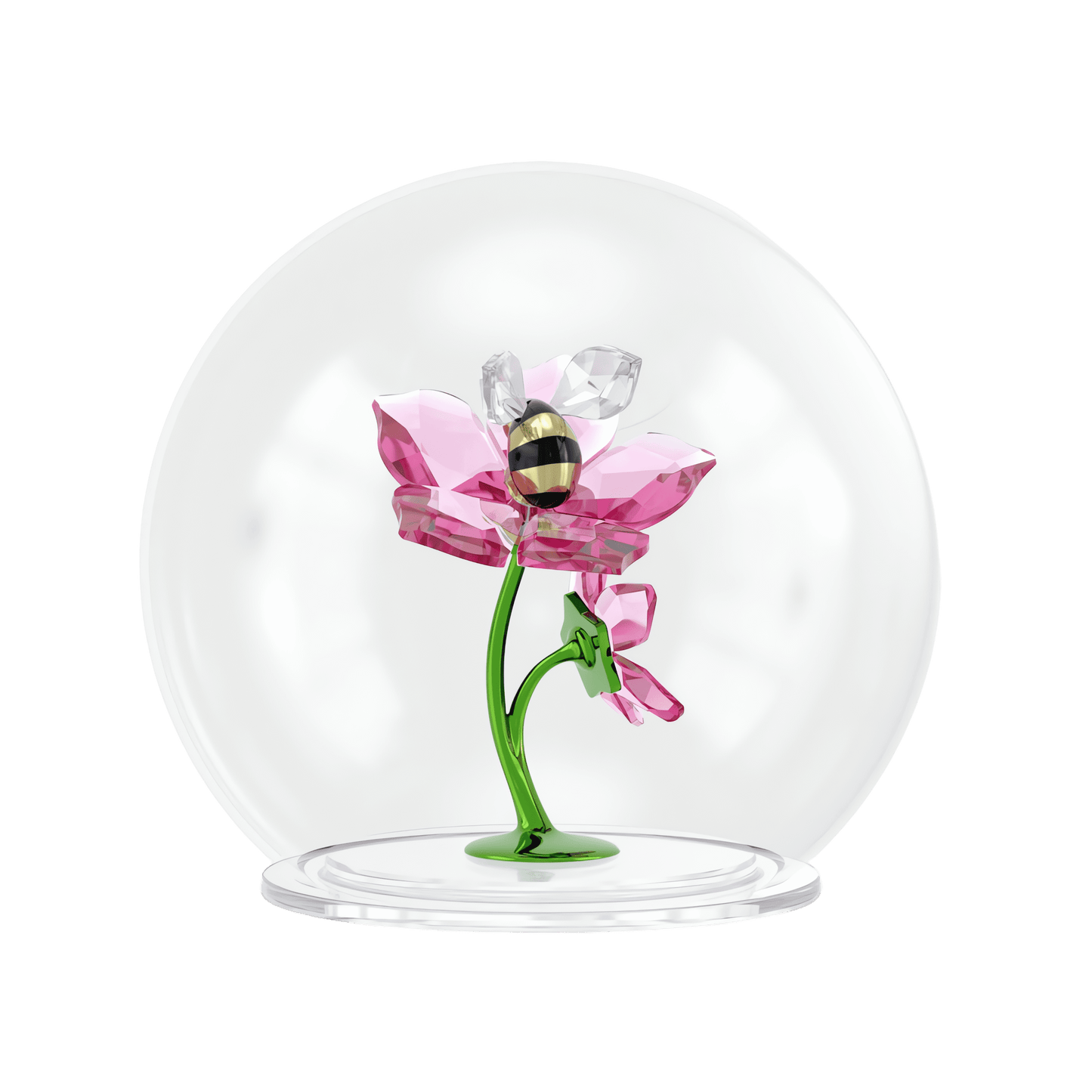 Idyllia Glass Ball Bee and Flowers 5721549