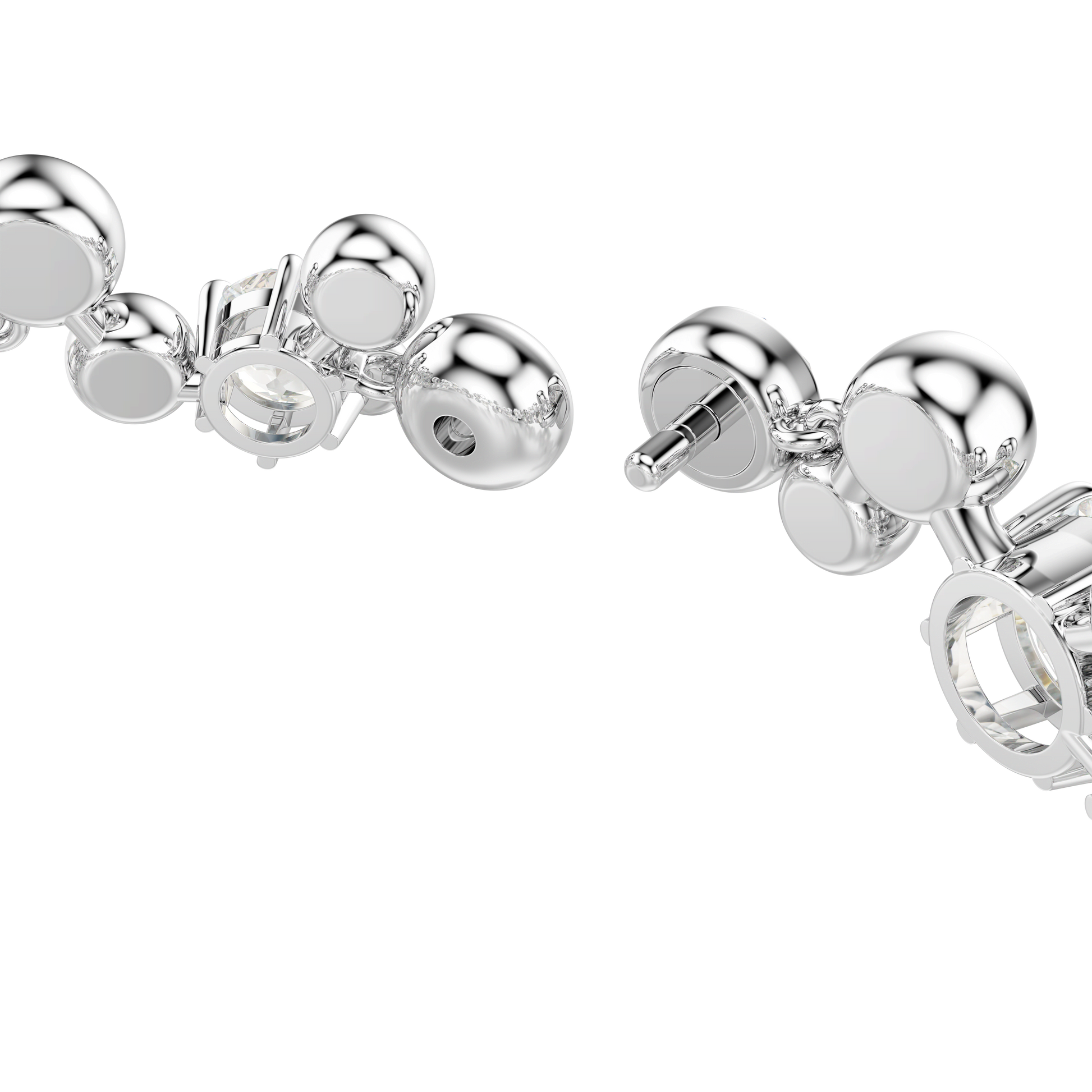 Constella bracelet, Mixed cuts, White, Rhodium plated 5722469