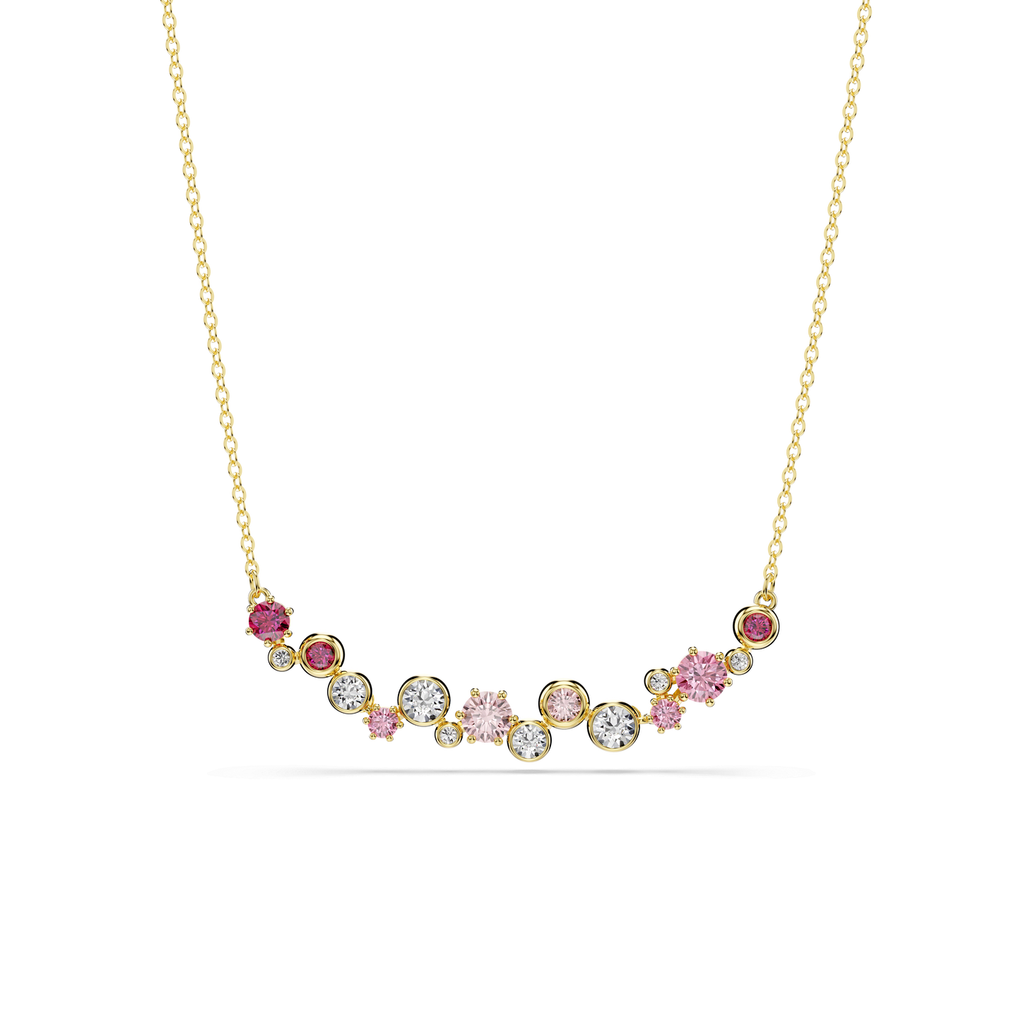 Constella set, Mixed cuts, Multicolored, Gold-tone plated 5722542