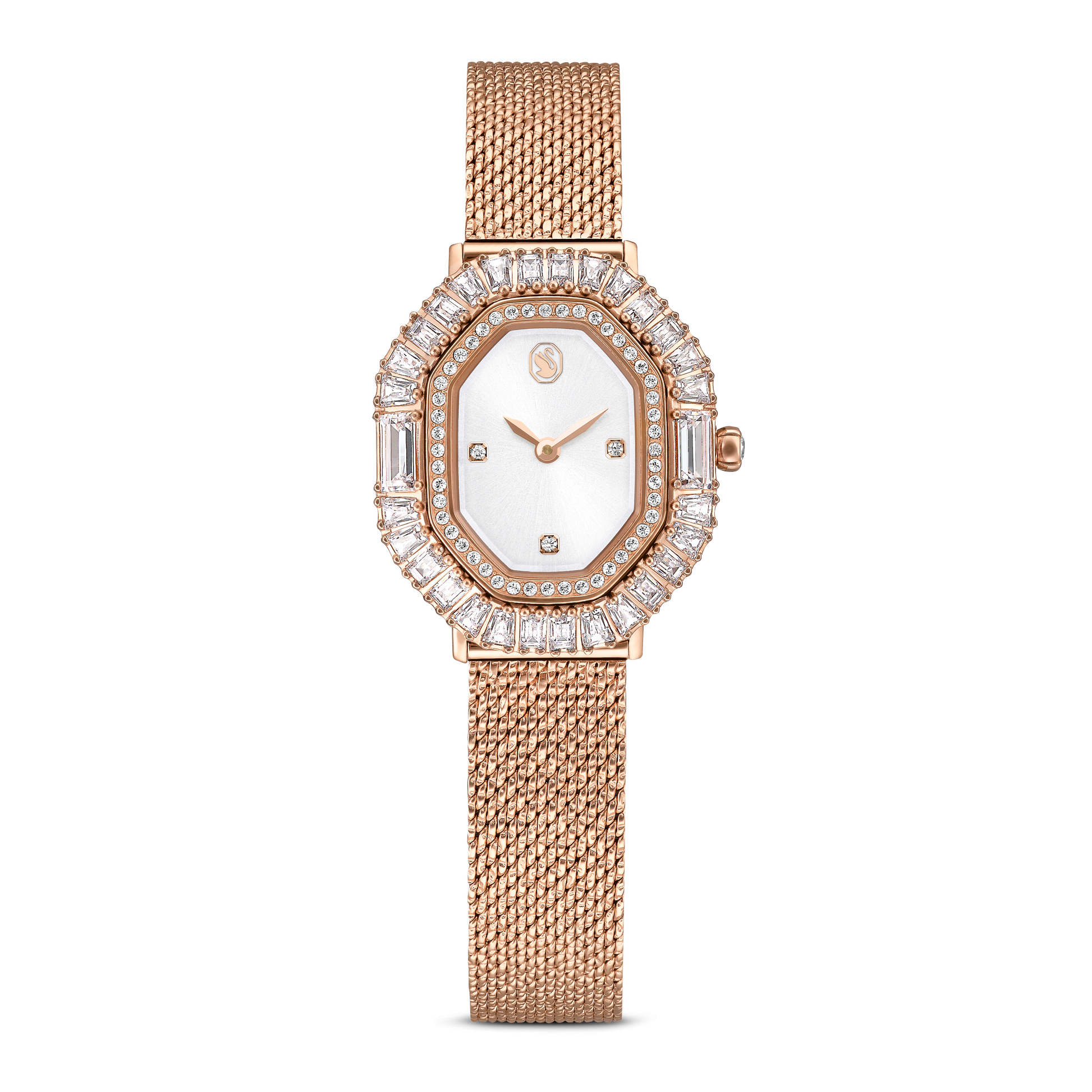 Matrix octagon watch, Metal bracelet, Rose gold tone, Rose gold-tone finish 5732497