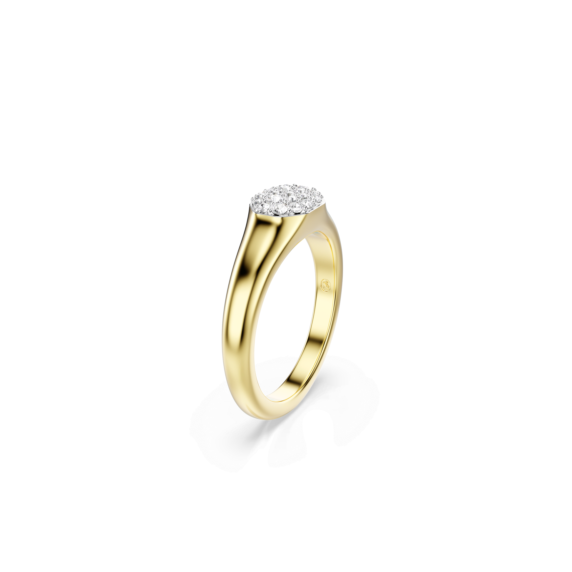 Dextera ring, Mixed cuts, White, Gold-tone plated 5732850
