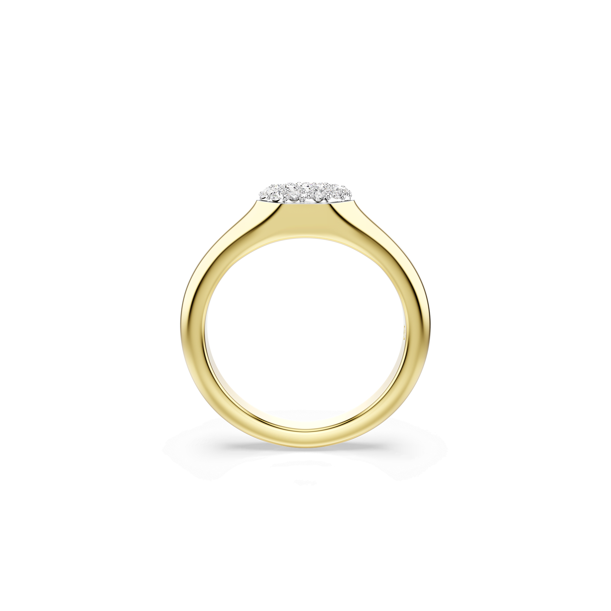Dextera ring, Mixed cuts, White, Gold-tone plated 5732850
