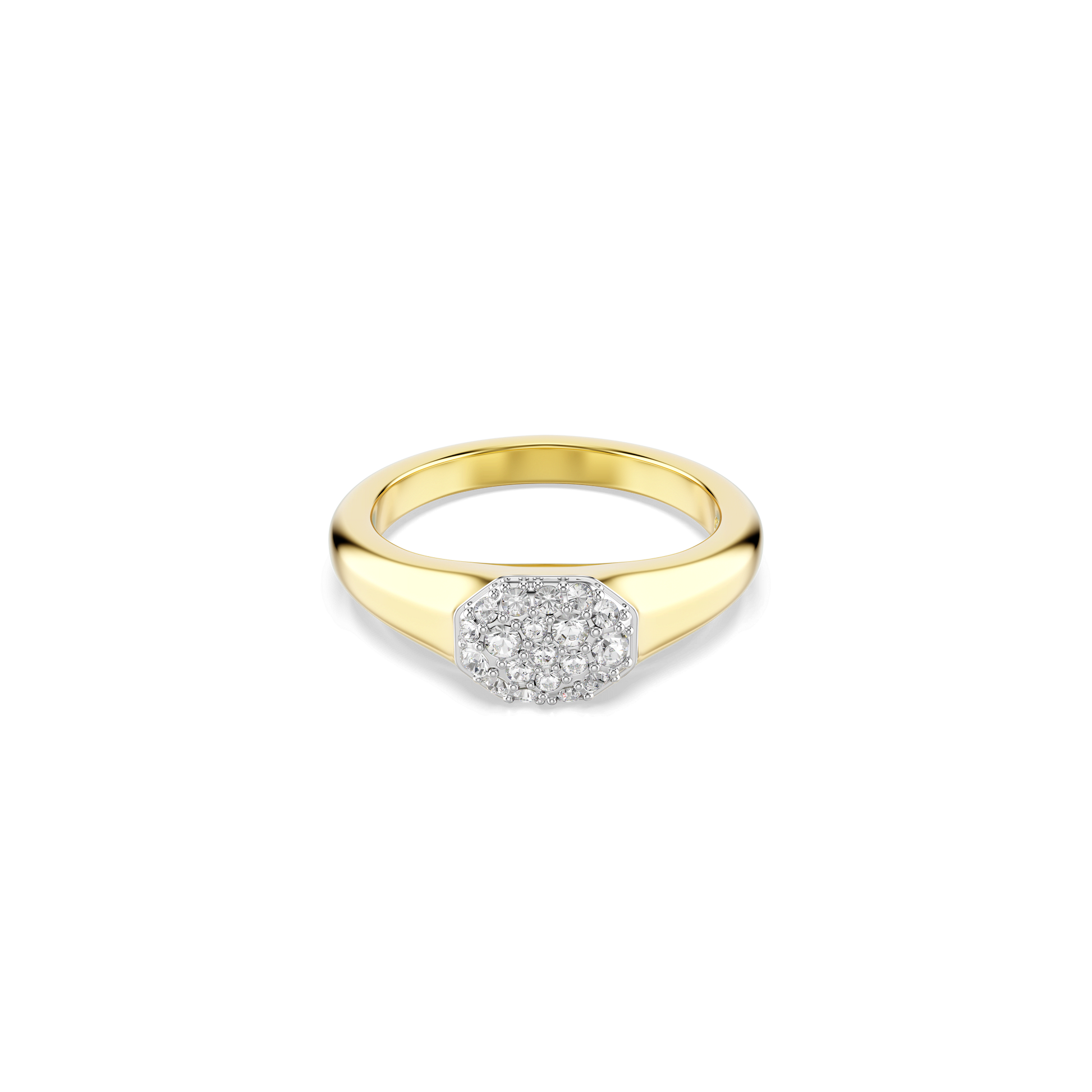 Dextera ring, Mixed cuts, White, Gold-tone plated 5732853