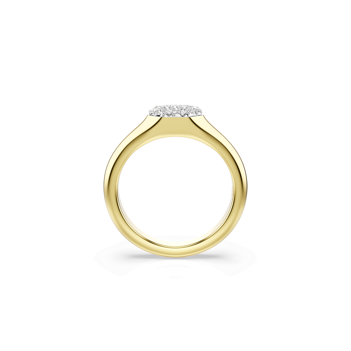 Dextera ring, Mixed cuts, White, Gold-tone plated 5732853