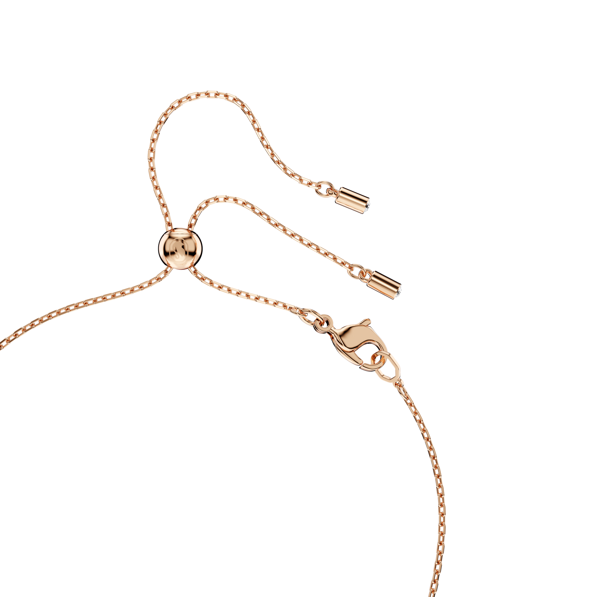 Mesmera set, Pear cut, Round cut, White, Rose gold-tone plated 5733808