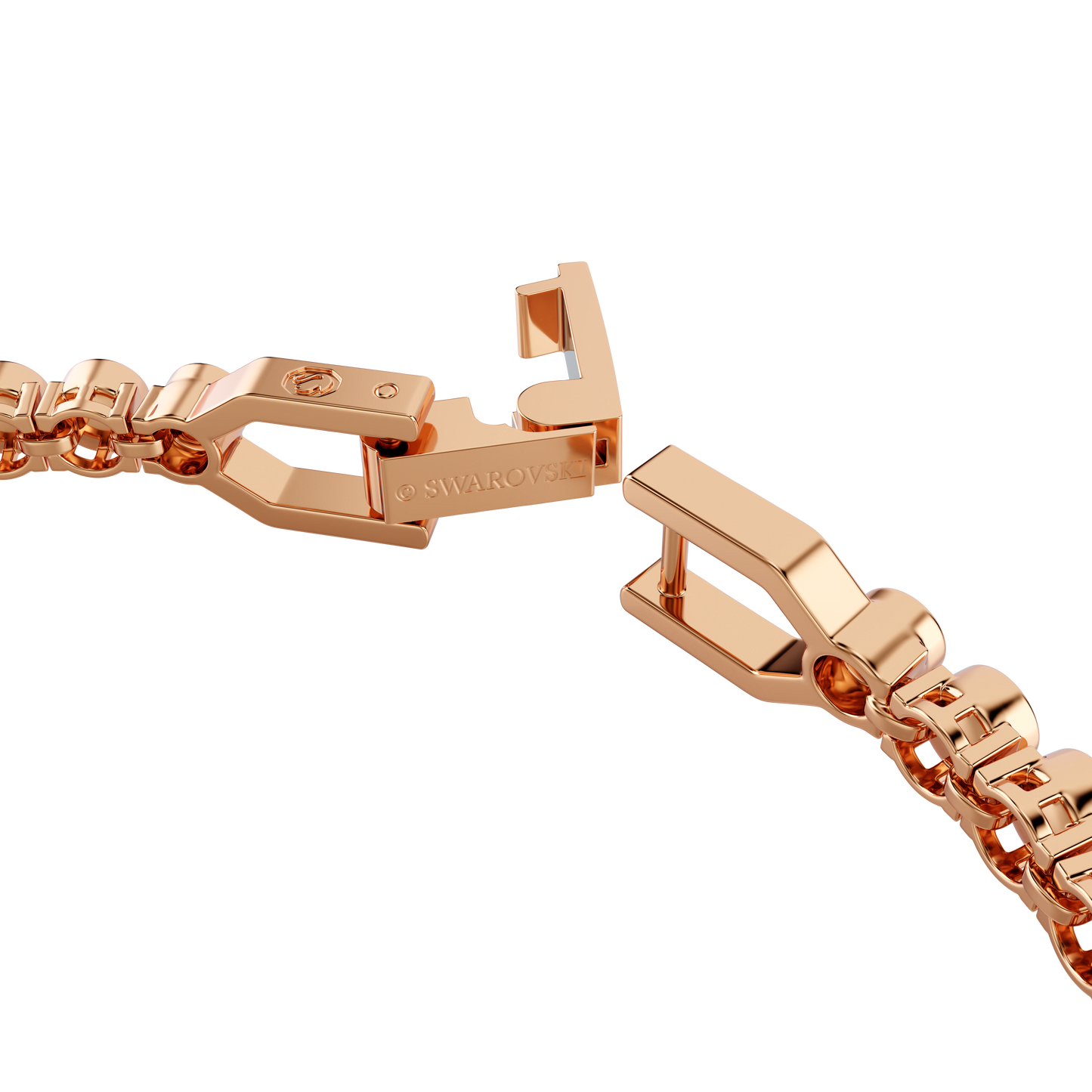 Imber Emily Tennis bracelet, Round cut, Black, Rose gold-tone plated 5734240