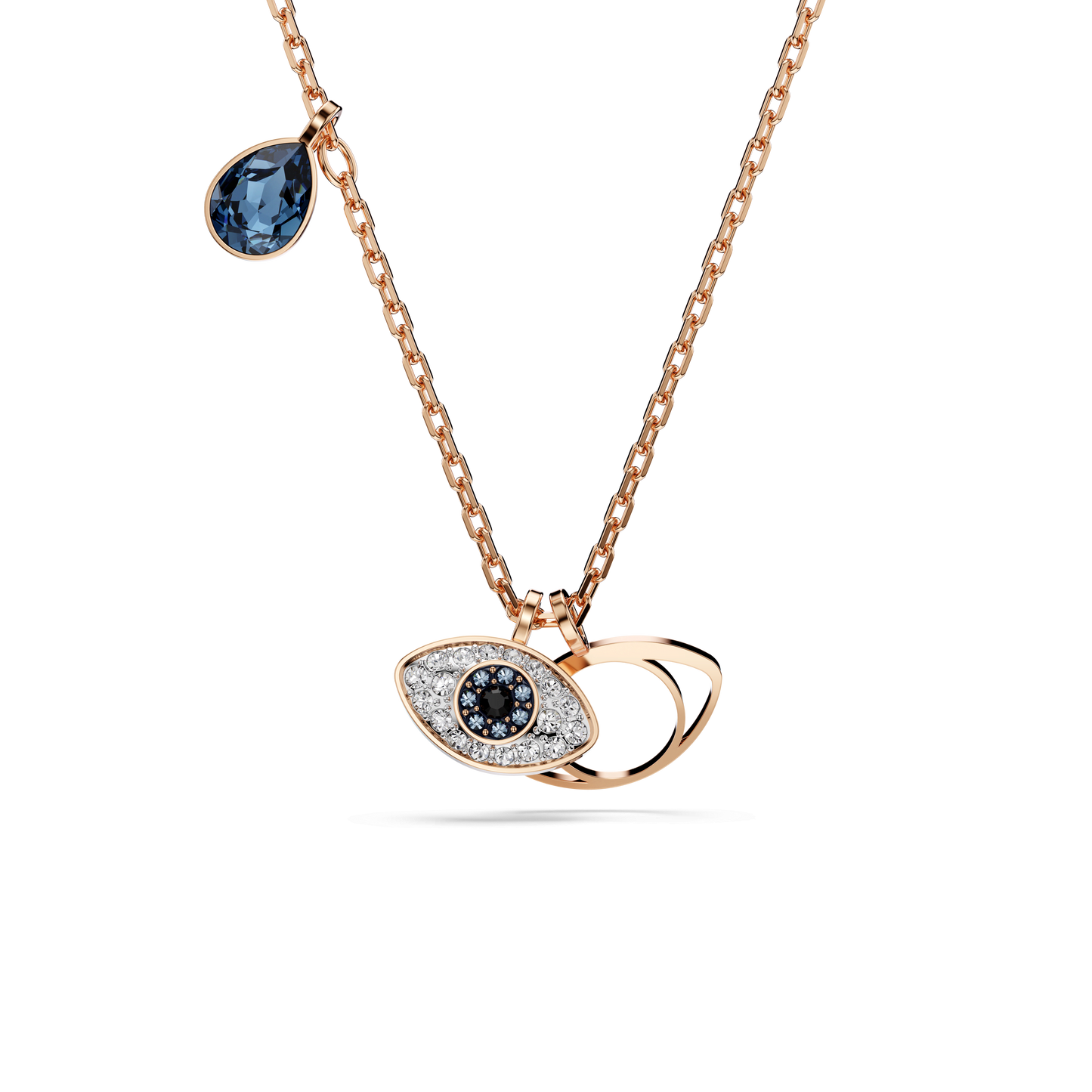 Symbolica pendant, Eye, Multicolored, Rose gold-tone plated 5736984