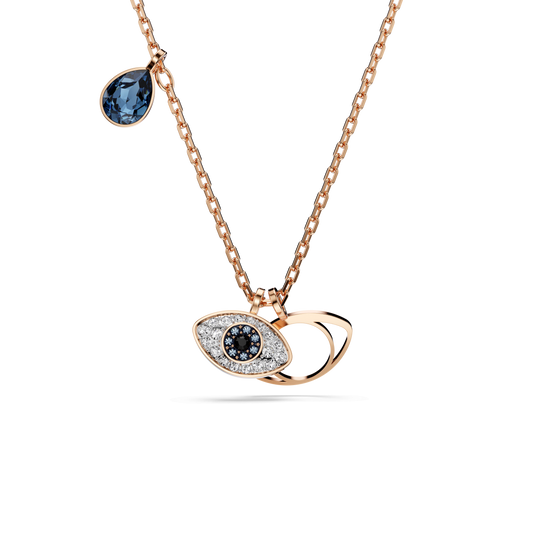 Symbolica pendant, Eye, Multicolored, Rose gold-tone plated 5736984