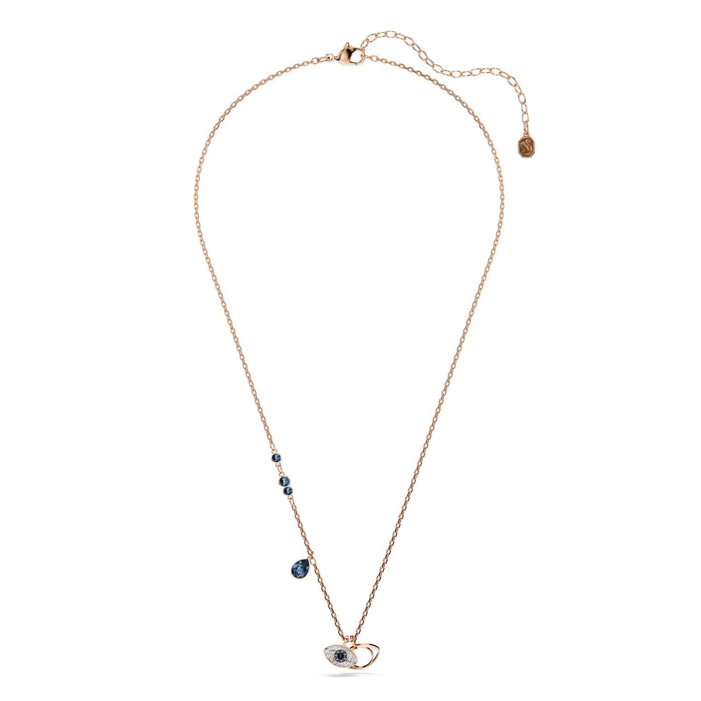 Symbolica pendant, Eye, Multicolored, Rose gold-tone plated 5736984