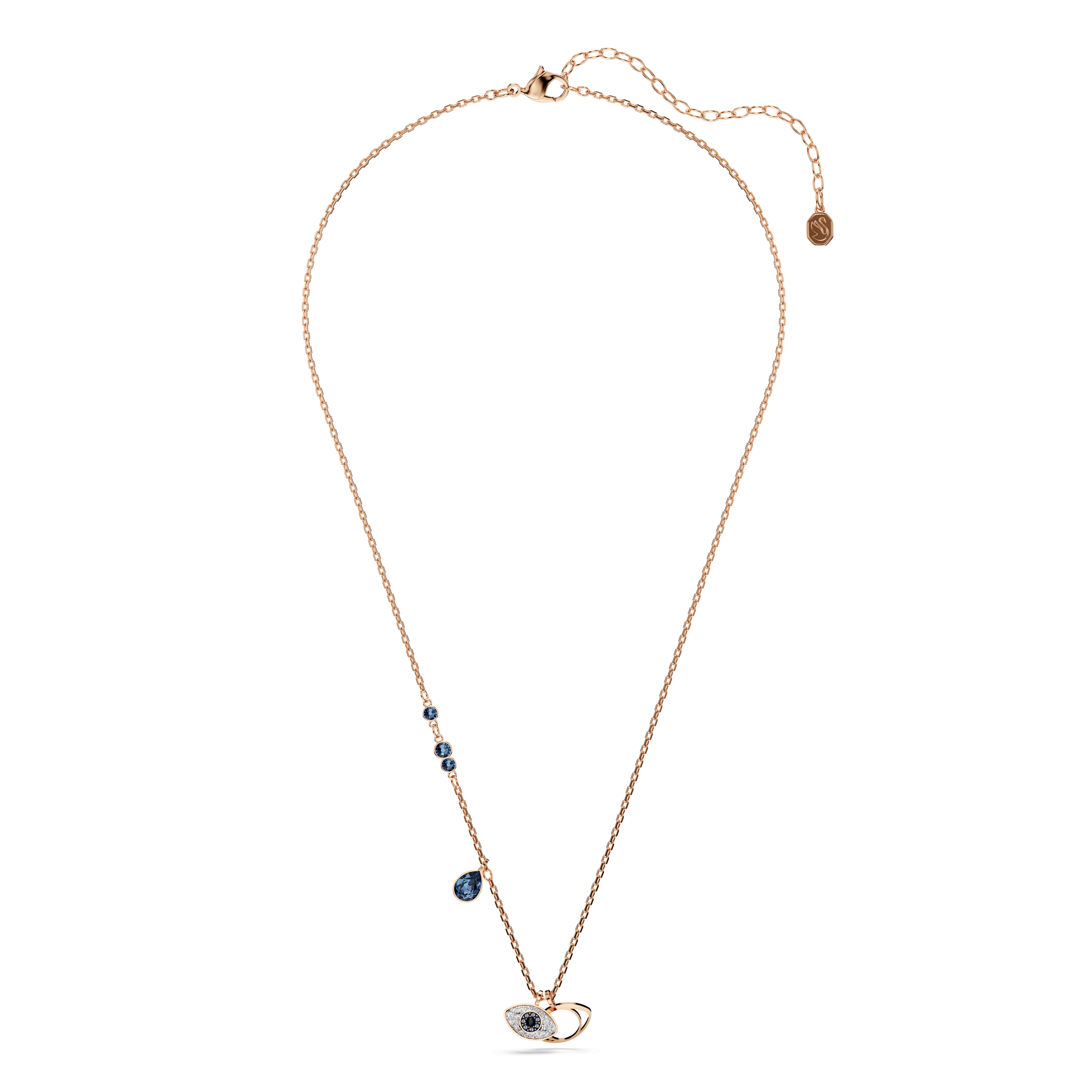 Symbolica pendant, Eye, Multicolored, Rose gold-tone plated 5736984