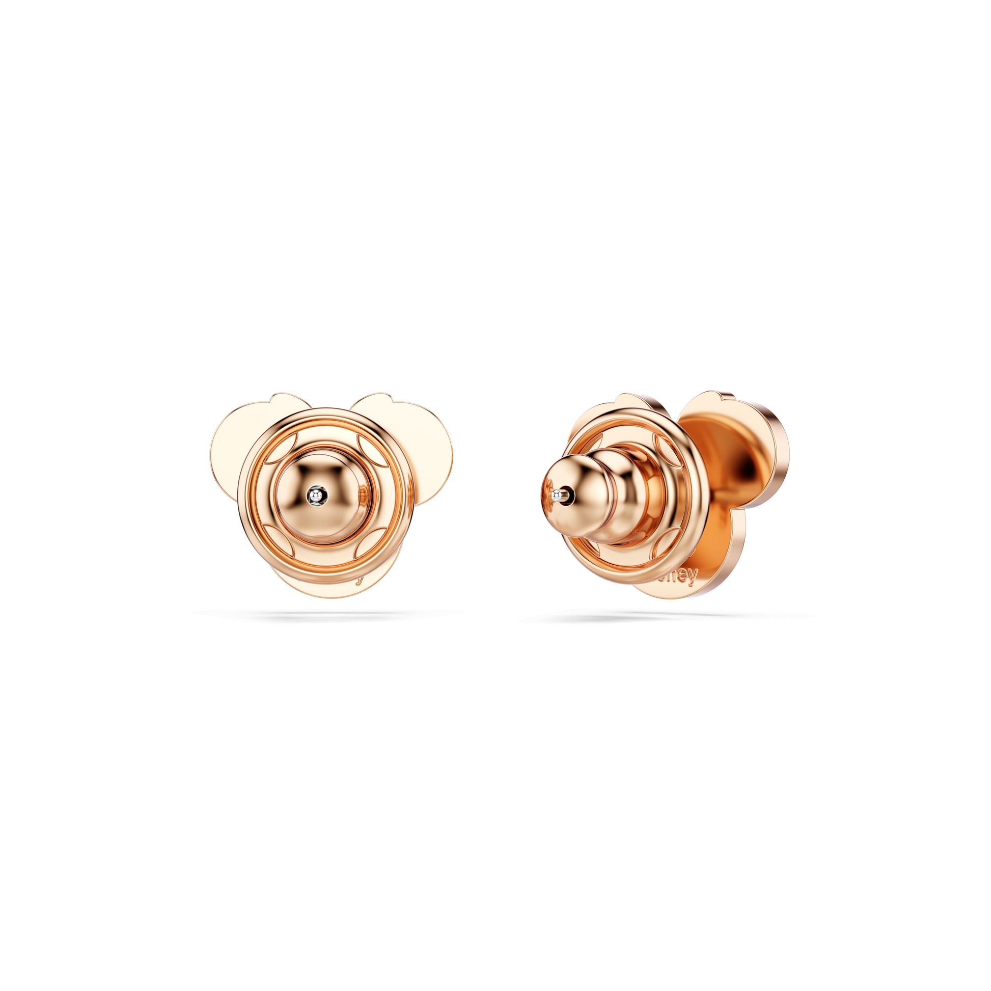 Mickey & Minnie stud earrings, Multicolored, Rose gold-tone plated 5737561