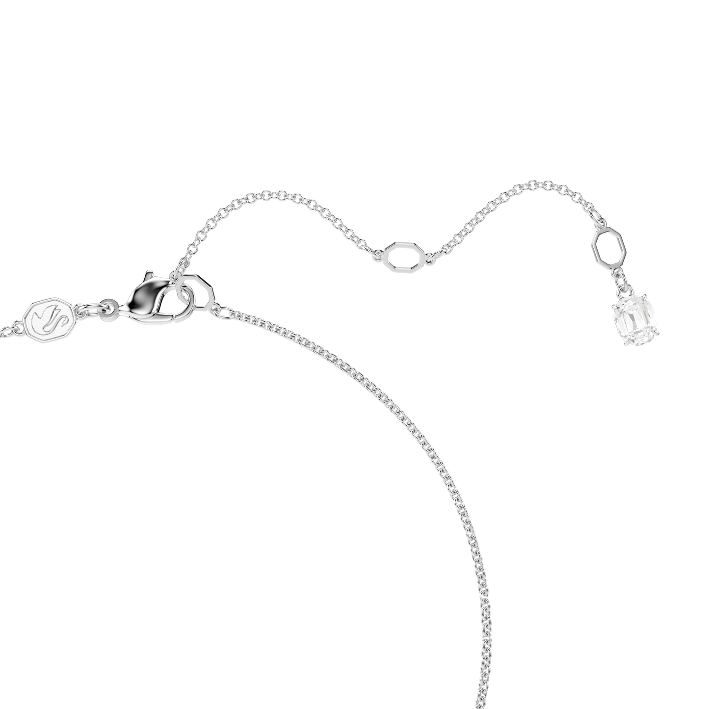 Teddy pendant, Bear, Blue, Rhodium plated 5737620