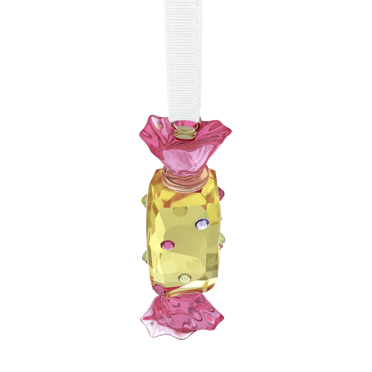 Holiday Cheers Dulcis Candy Ornament, Yellow