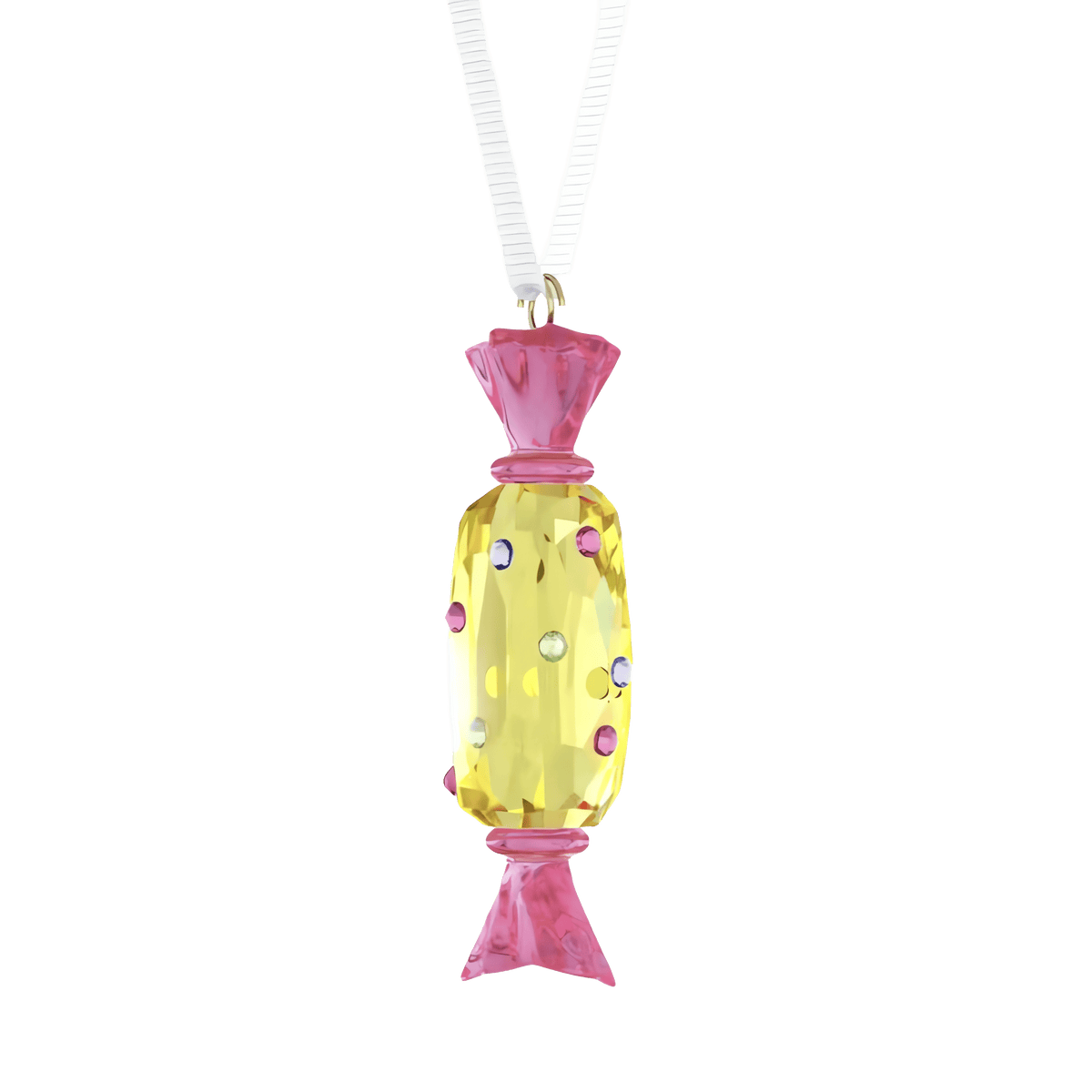 Holiday Cheers Dulcis Candy Ornament, Yellow