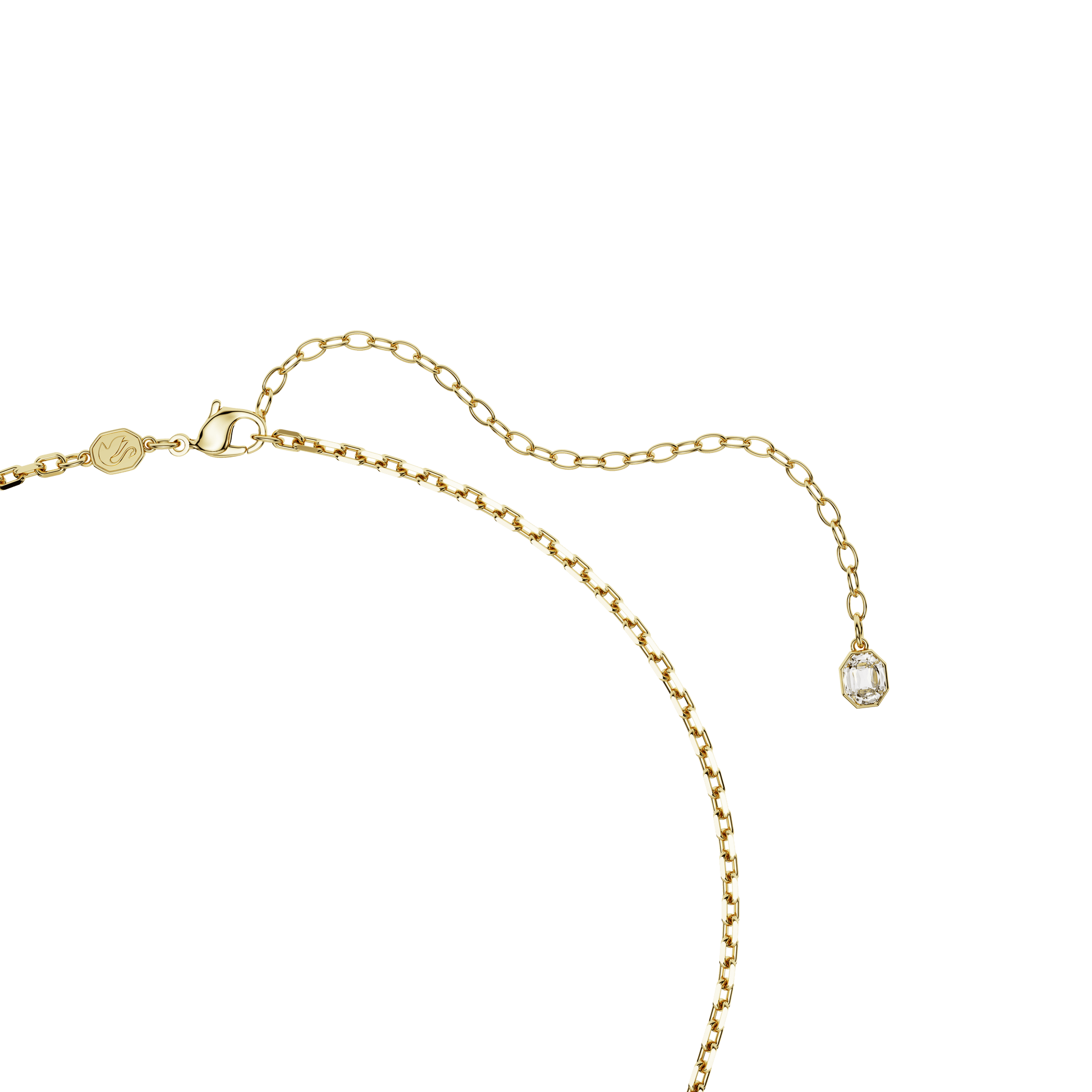 Idyllia pendant, Mixed cuts, Strawberry, Red, Gold-tone plated 5742676