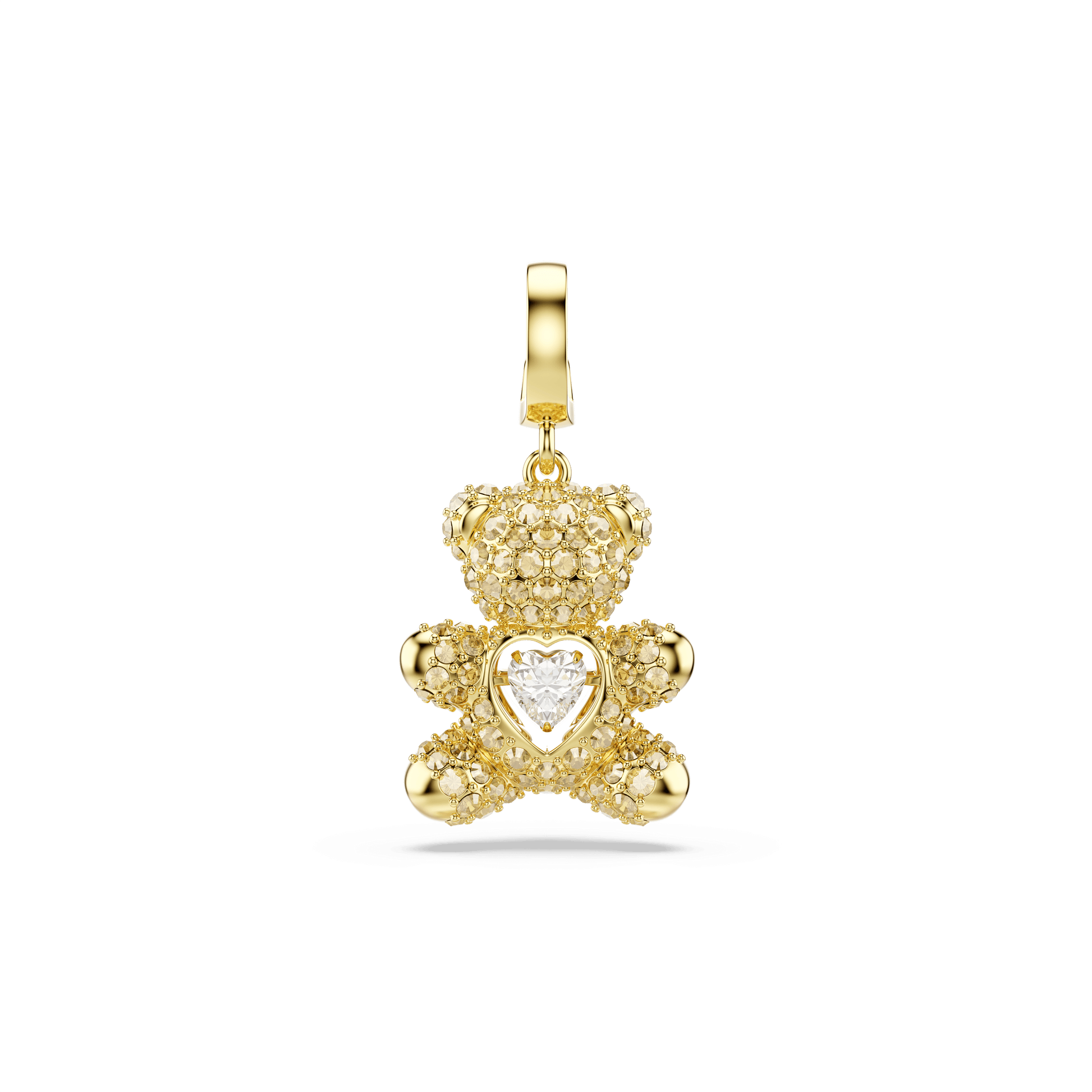 Idyllia charm, Mixed cuts, Teddy, Gold tone, Gold-tone plated 5743147